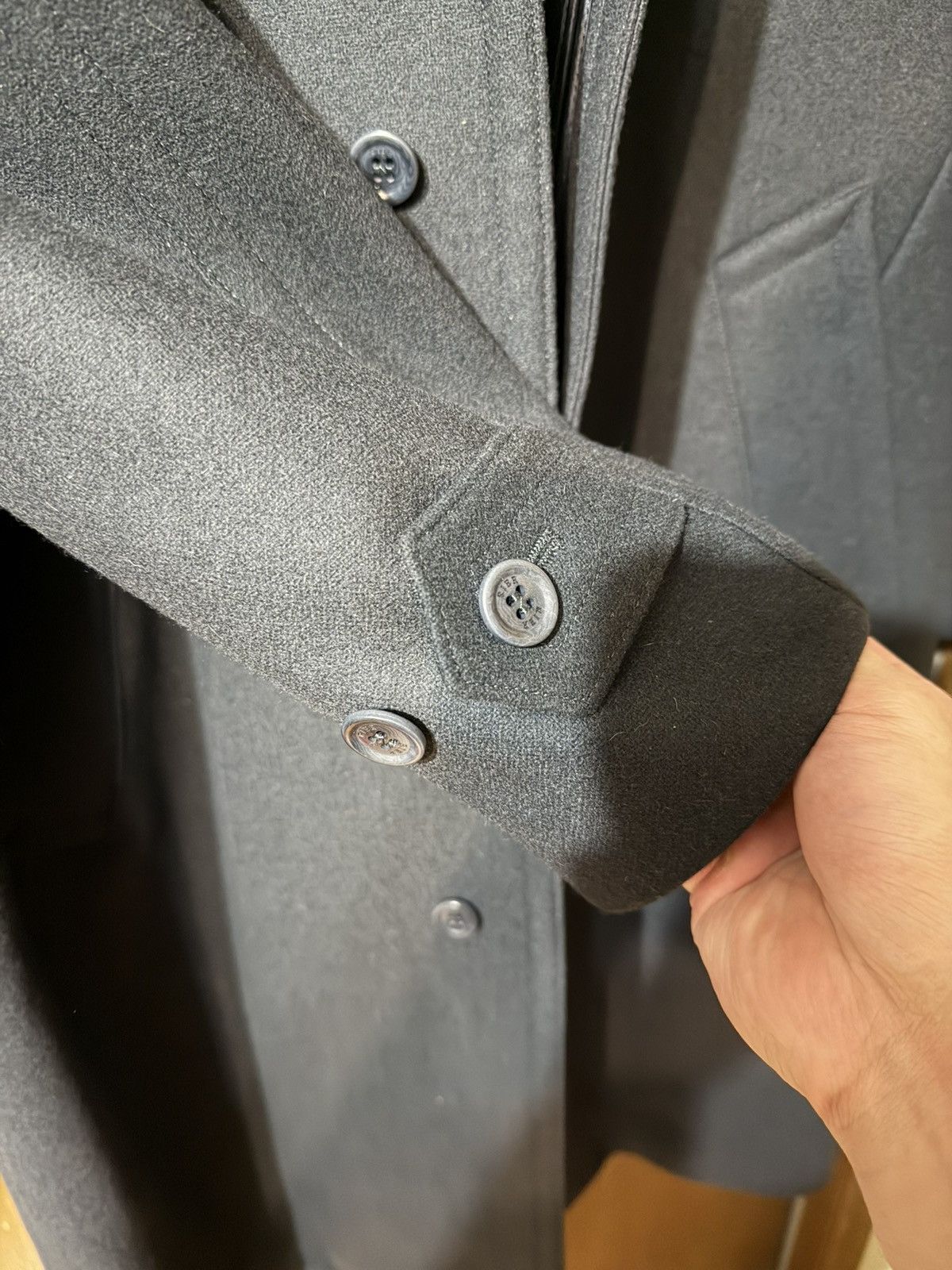 RIER Rier Classic Coat Loden Plombe Size US M / EU 48-50 / 2 - 6 Thumbnail