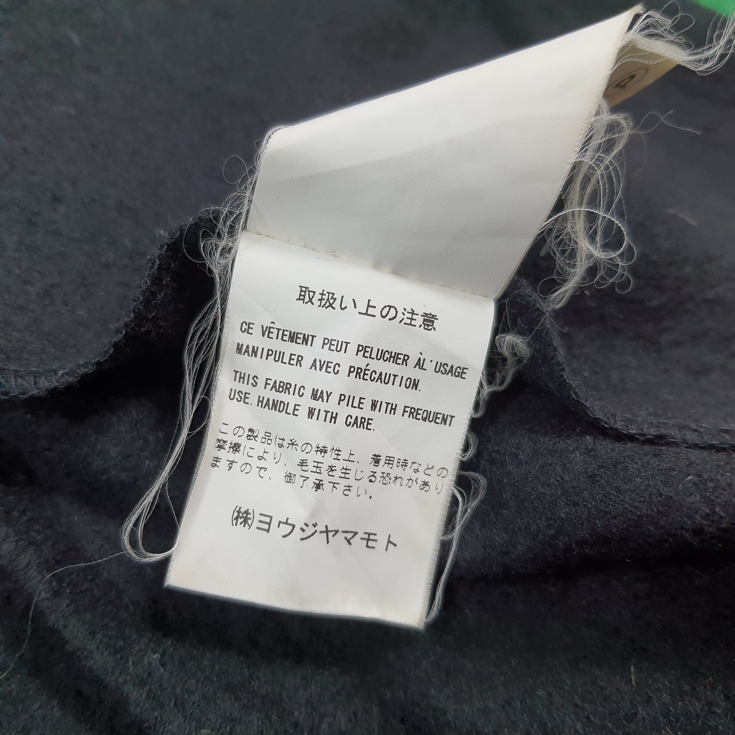 Yohji Yamamoto Vintage Y's Femme Wool Blazer Jacket Clack Cat C296N28 Size XS / US 0-2 / IT 36-38 - 7 Thumbnail