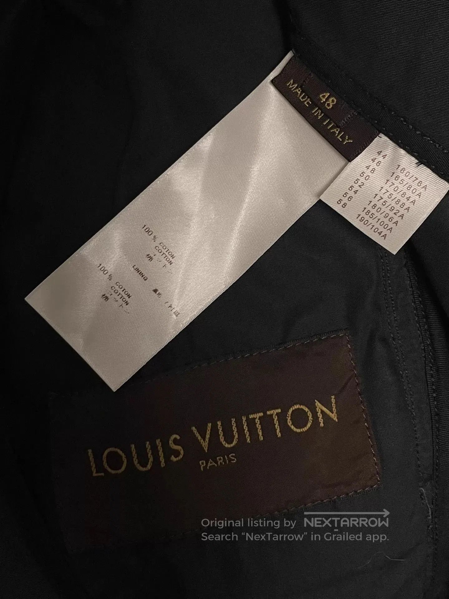 Louis Vuitton Black Zip. Size US M / EU 48-50 / 2 - 8 Thumbnail
