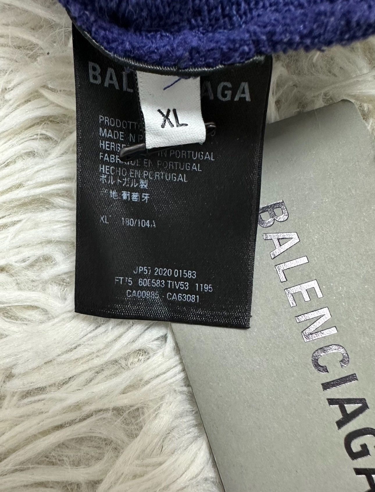 Balenciaga Balenciaga AW17 Bernie Sanders Logo Hoodie Sz. XL Size US XL / EU 56 / 4 - 4 Thumbnail