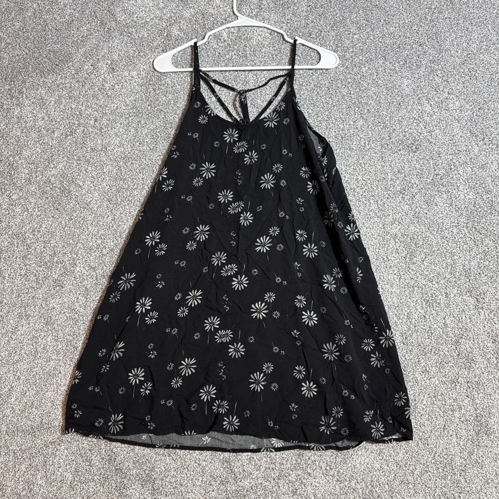 Other Daisy Print Slip Dress M Retro 90s Y2K Grunge Chic Summer Size M / US 6-8 / IT 42-44 - 6 Thumbnail