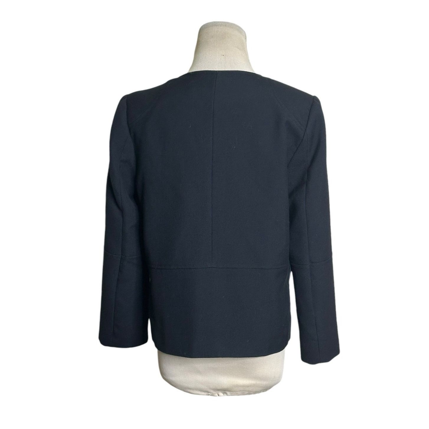 H&M H&M black blue gold buttons long sleeves blazer size 8 Size M / US 6-8 / IT 42-44 - 2 Thumbnail