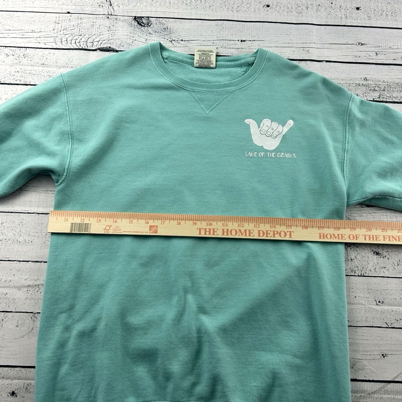 Vintage Comfort Wash Lake Of The Ozarks Crewneck Sweatshirt Unisex Small Blue Sweatshirt Mens S Blue 90s Ozarks? Size US S / EU 44-46 / 1 - 5 Thumbnail
