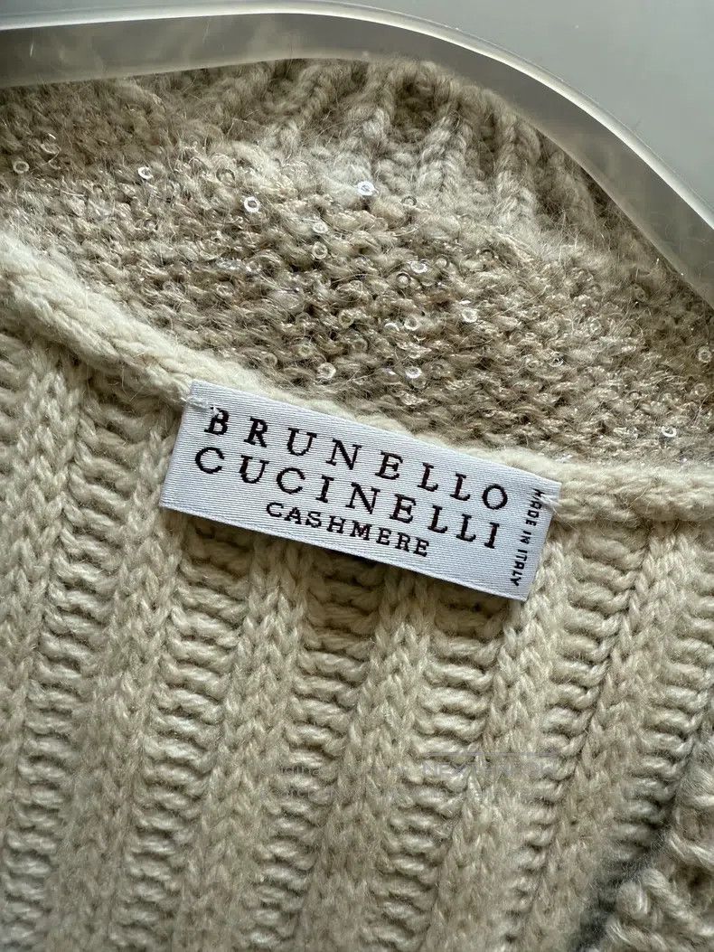 Brunello Cucinelli Brunello Cucinelli Cashmere Vest Size S / US 4 / IT 40 - 4 Thumbnail