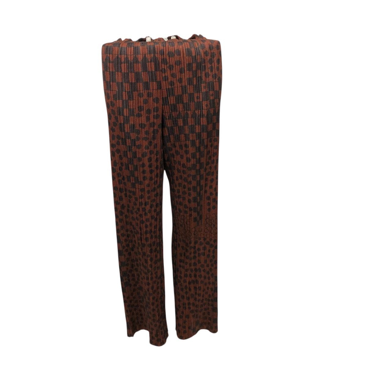Issey Miyake 🔥VINTAGE PLEATS PLEASE ISSEY MIYAKE PANTS POLKADOT DESIGN Size 26" / US 2 / IT 38 - 1 Thumbnail