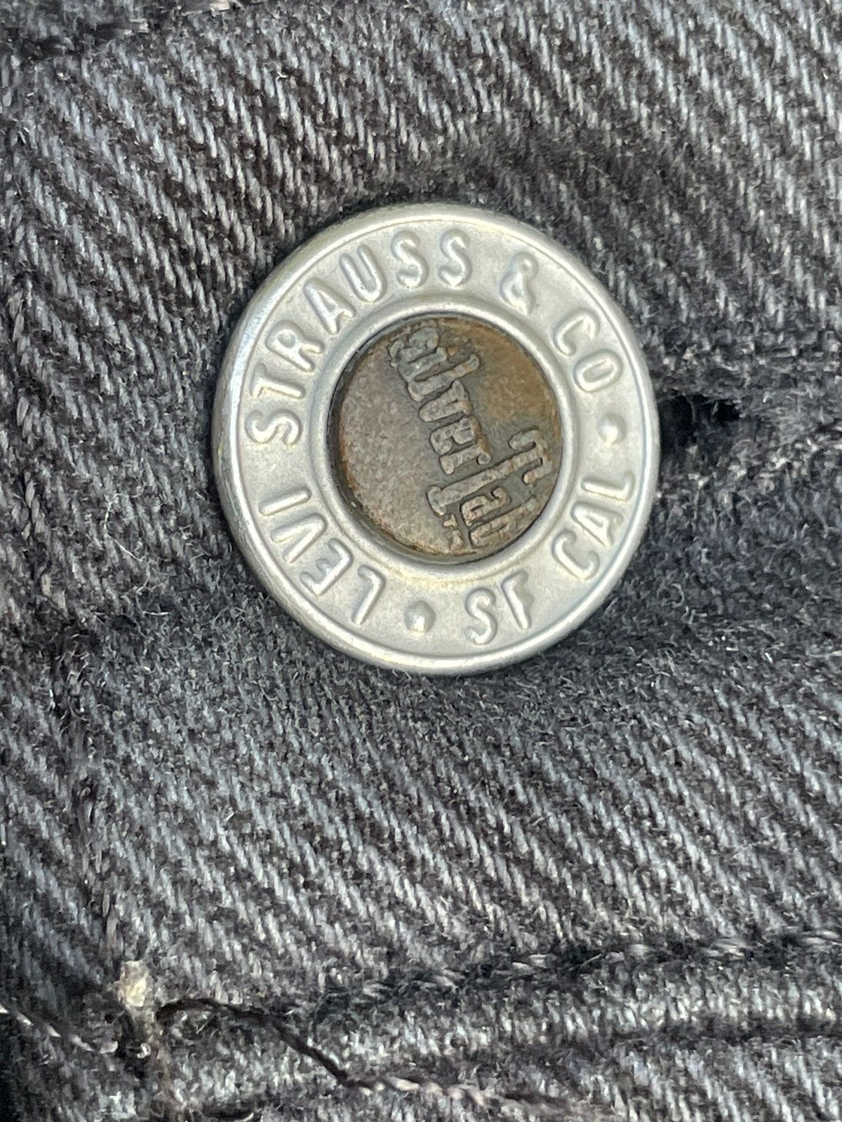 Levi's Vintage Rare Black Levis Silver tab Baggy Size US 34 / EU 50 - 14 Thumbnail