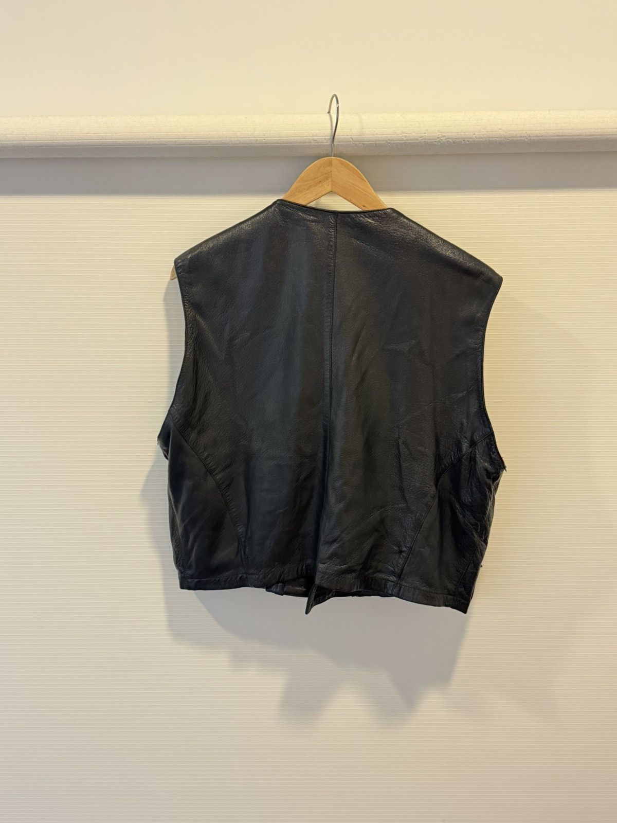 Vintage Garage Multi zip leather vest Size US M / EU 48-50 / 2 - 4 Thumbnail
