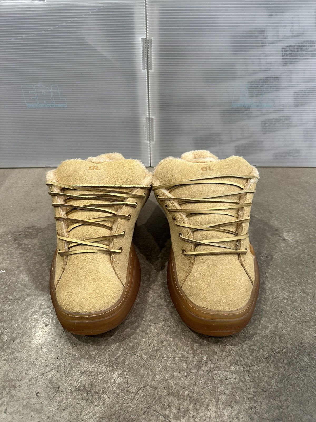 ERL ERL - Vamps Skate Sneaker Sand | Grailed