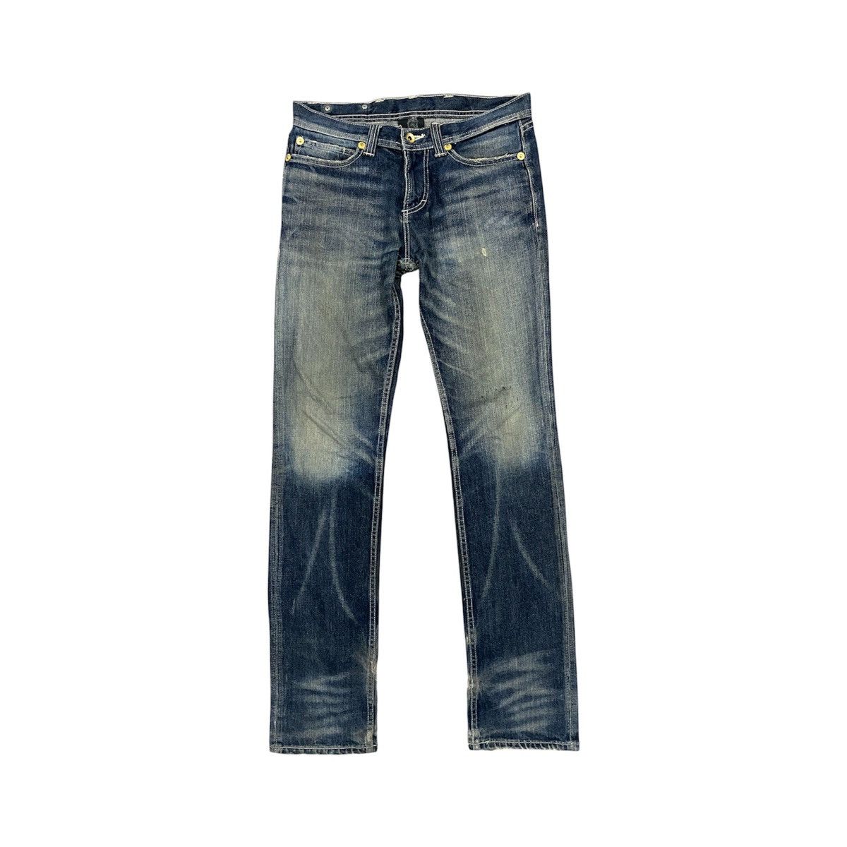 semanticdesign Semantic Design Mudwash Clawmark Distressed Denim Jeans Size US 32 / EU 48 - 11 Thumbnail