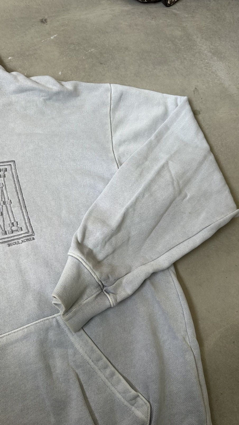 Japanese Brand NOMANUAL. EMBROIDERY HOODIE Size US XXL / EU 58 / 5 - 3 Thumbnail