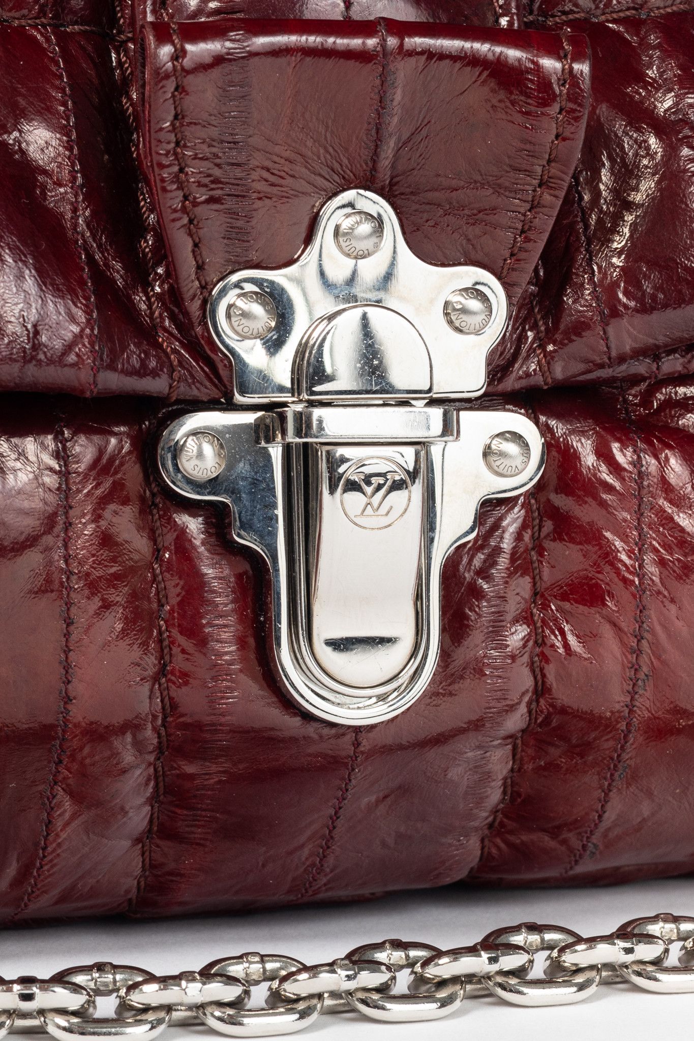Louis Vuitton Louis Vuitton SS15 Runway Cloud Clutch GM Eelskin Bag Size ONE SIZE - 10 Thumbnail