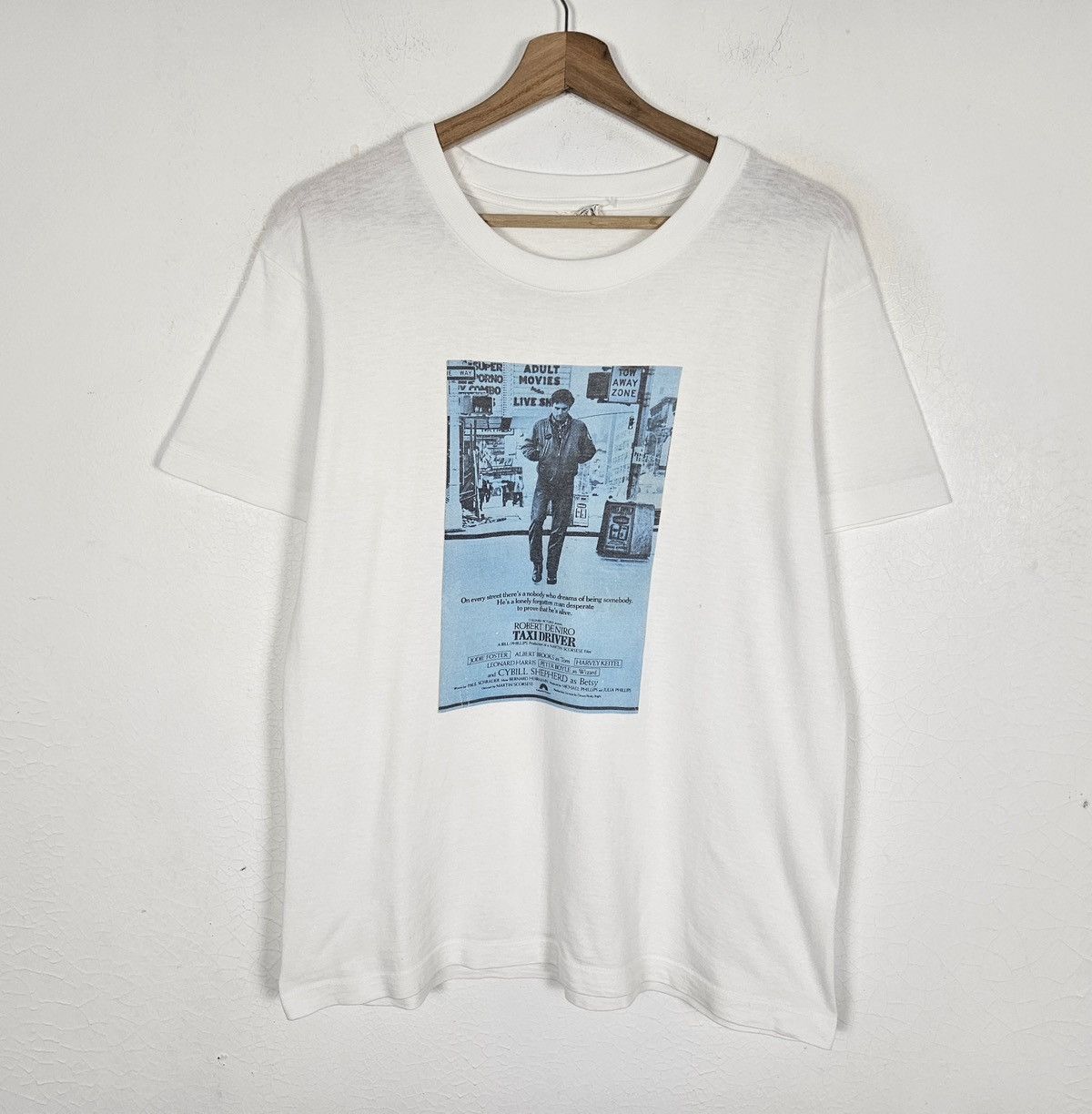 Vintage Vintage Taxi Driver movie robert de niro tee cult Size US M / EU 48-50 / 2 - 2 Thumbnail