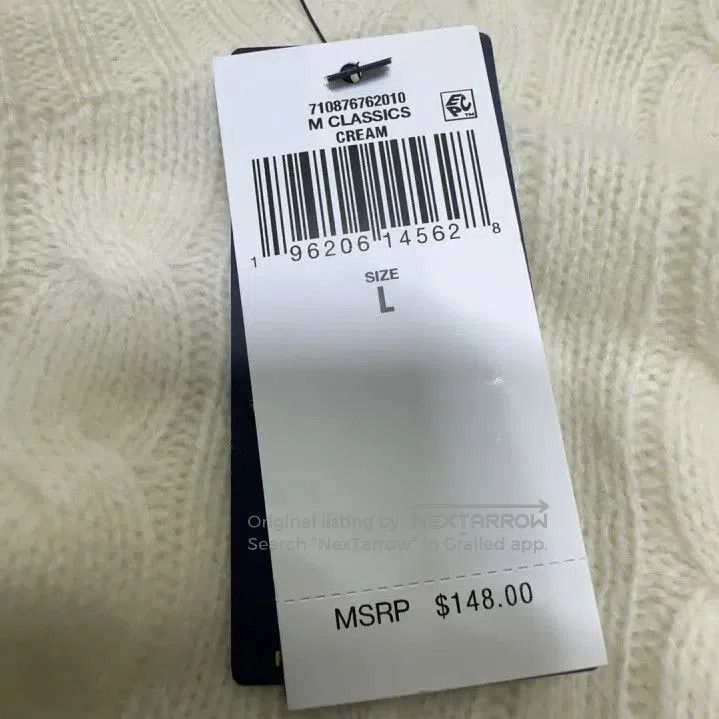 Polo Ralph Lauren Polo Ralph Lauren Solid Logo Cable Knit Sweater. Size US L / EU 52-54 / 3 - 4 Thumbnail