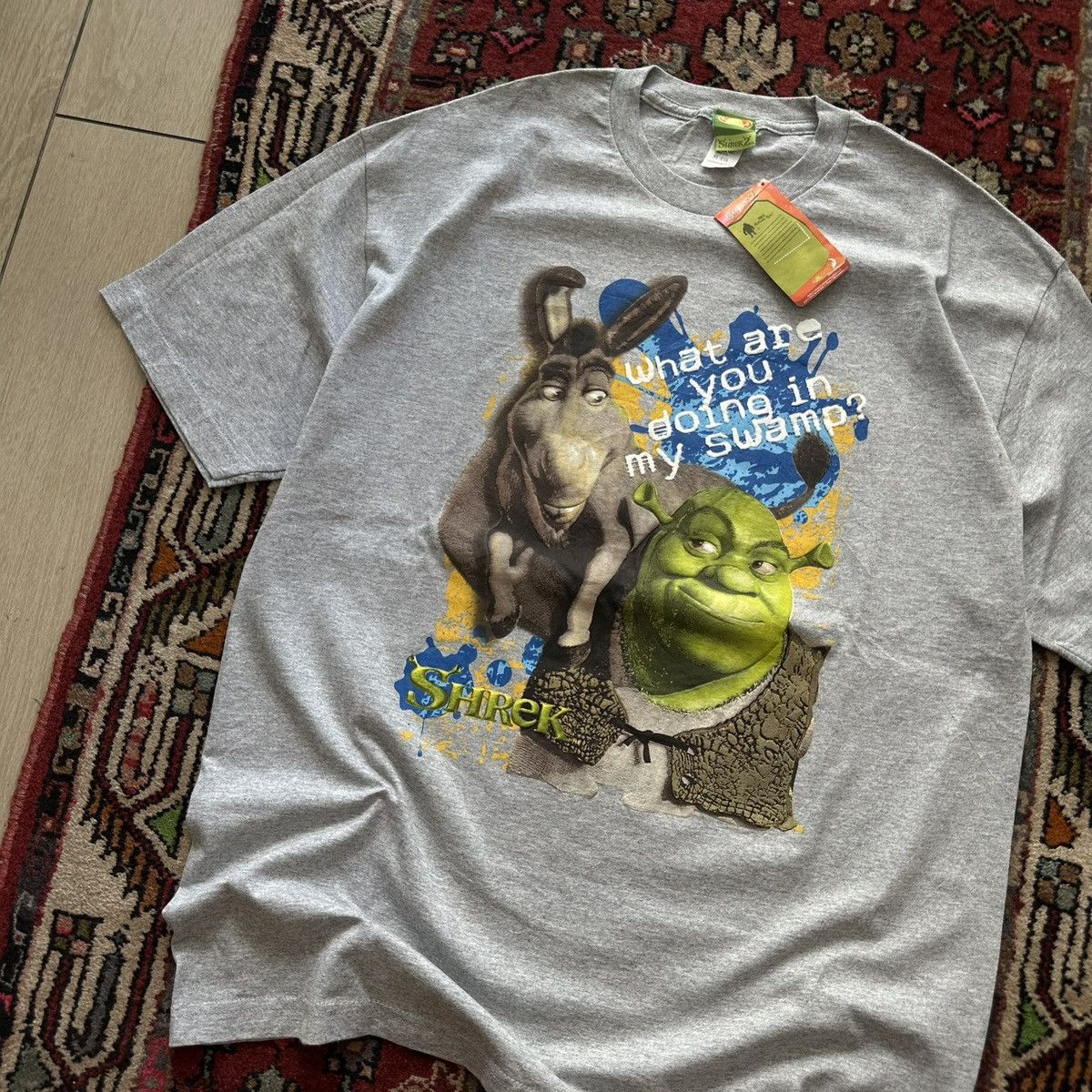 Vintage Shrek 2 Pepsi Promo Tee XL Deadstock DreamWorks Vintage 2004 Size US XL / EU 56 / 4 - 2 Thumbnail