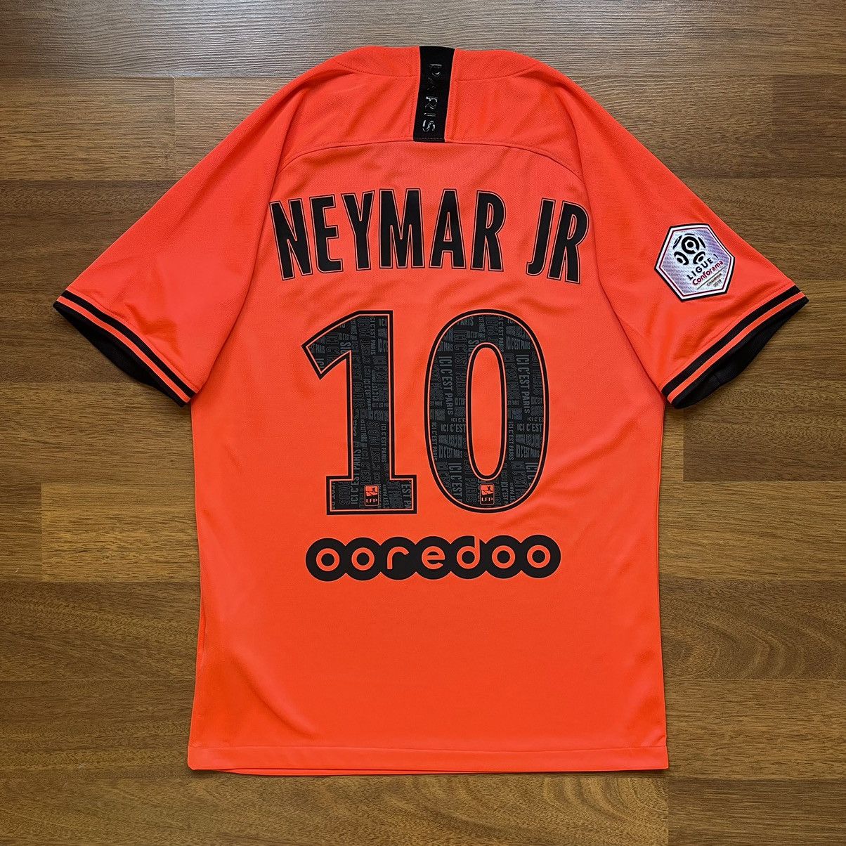 Jordan Brand × Nike PSG NIKE 2019/2020 FOOTBALL SOCCER AWAY JERSEY #10 NEYMAR Size US S / EU 44-46 / 1 - 1 Thumbnail