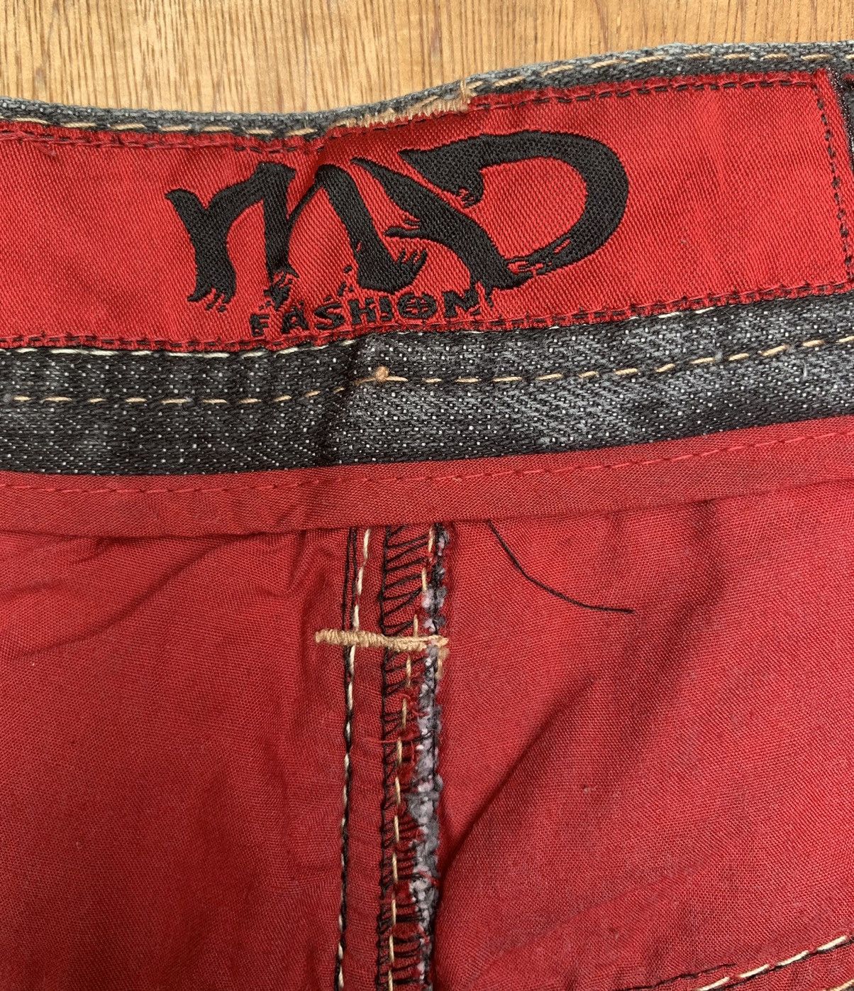 Art Comes First Mad Fashion Embroidered and Paint Print Denim Pants Size US 32 / EU 48 - 23 Thumbnail