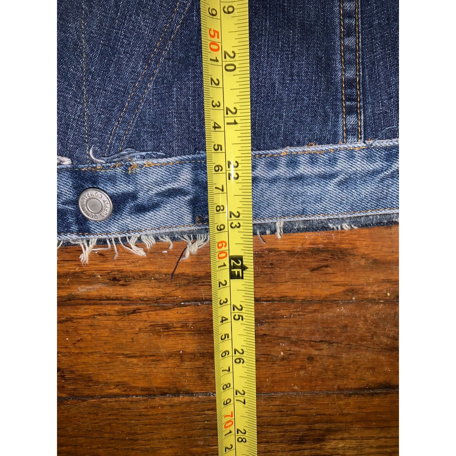Brooklyn Xpress Reworked Patchwork Denim Jacket Y2K Upcycled Women’s Small Size S / US 4 / IT 40 - 7 Thumbnail