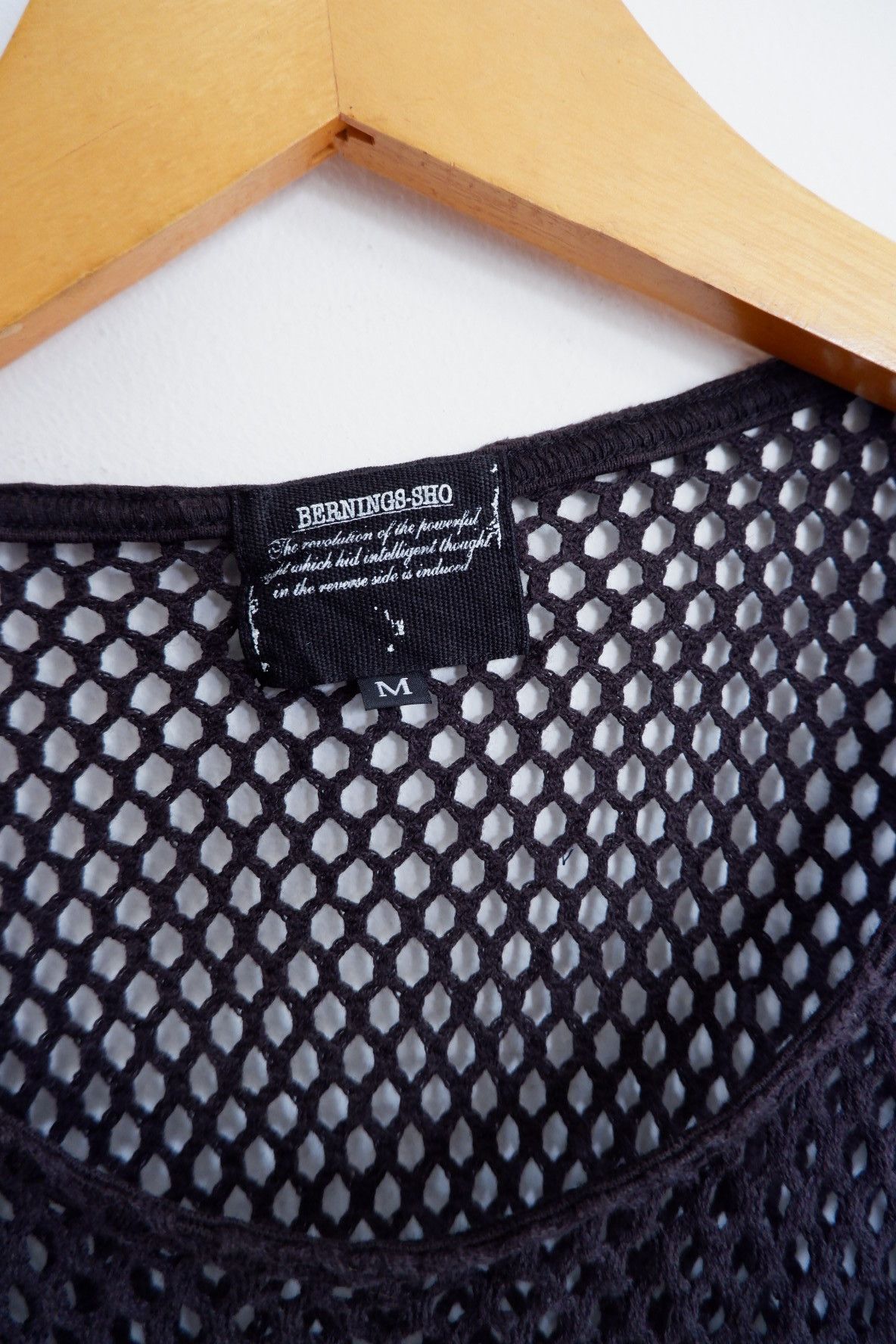 If Six Was Nine 2000s Berning Sho Mesh Fishnet Tshirts Size US M / EU 48-50 / 2 - 3 Thumbnail