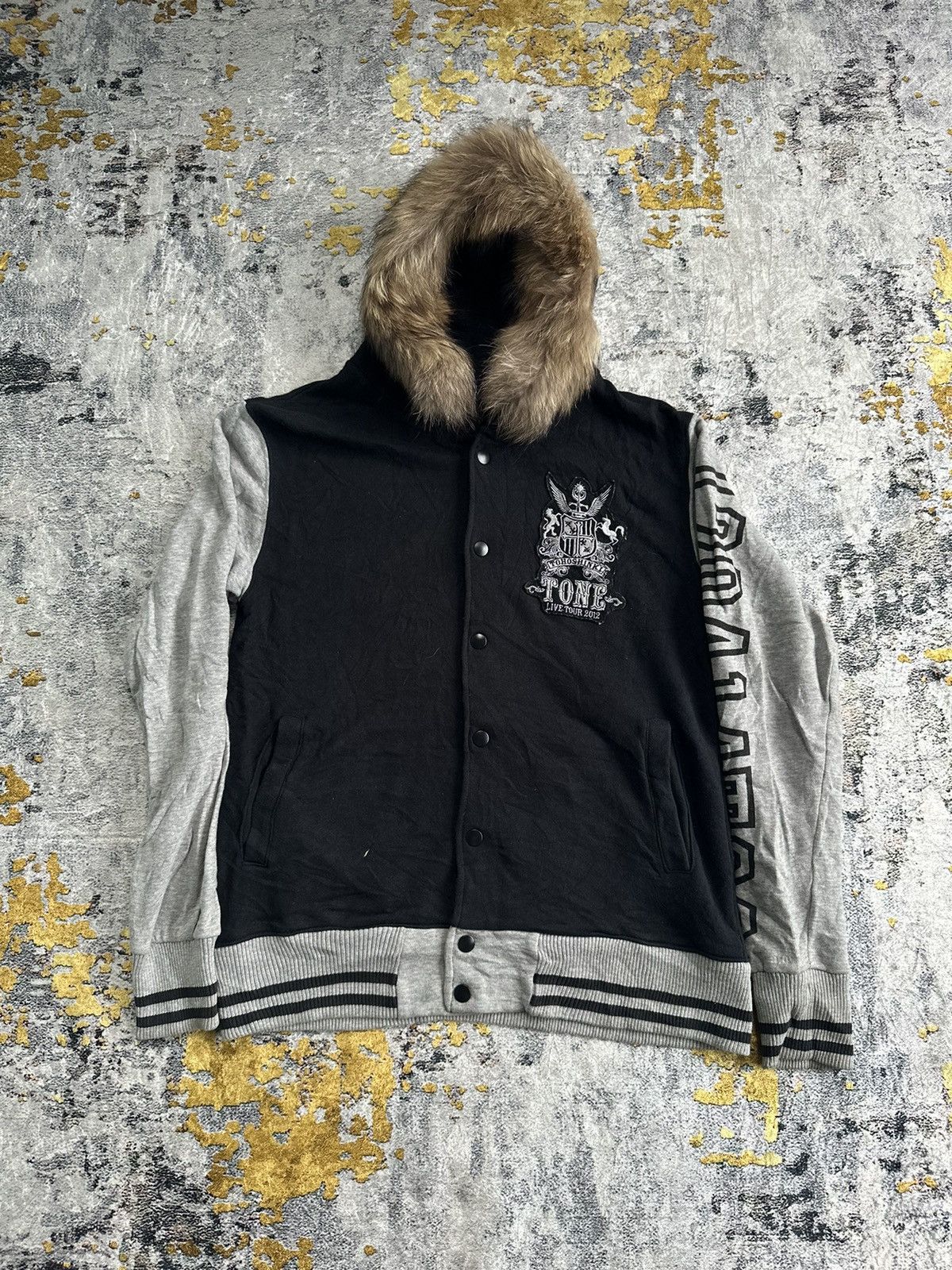 TOHOSHINKI LIVE TOUR TONE FUR HOODIE JACKET DUP KPOP