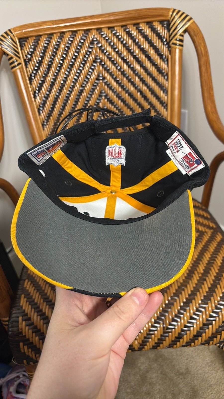 Sports Specialties Vintage Sports Specialties Pittsburgh Steelers Hat Signature Size ONE SIZE - 5 Thumbnail