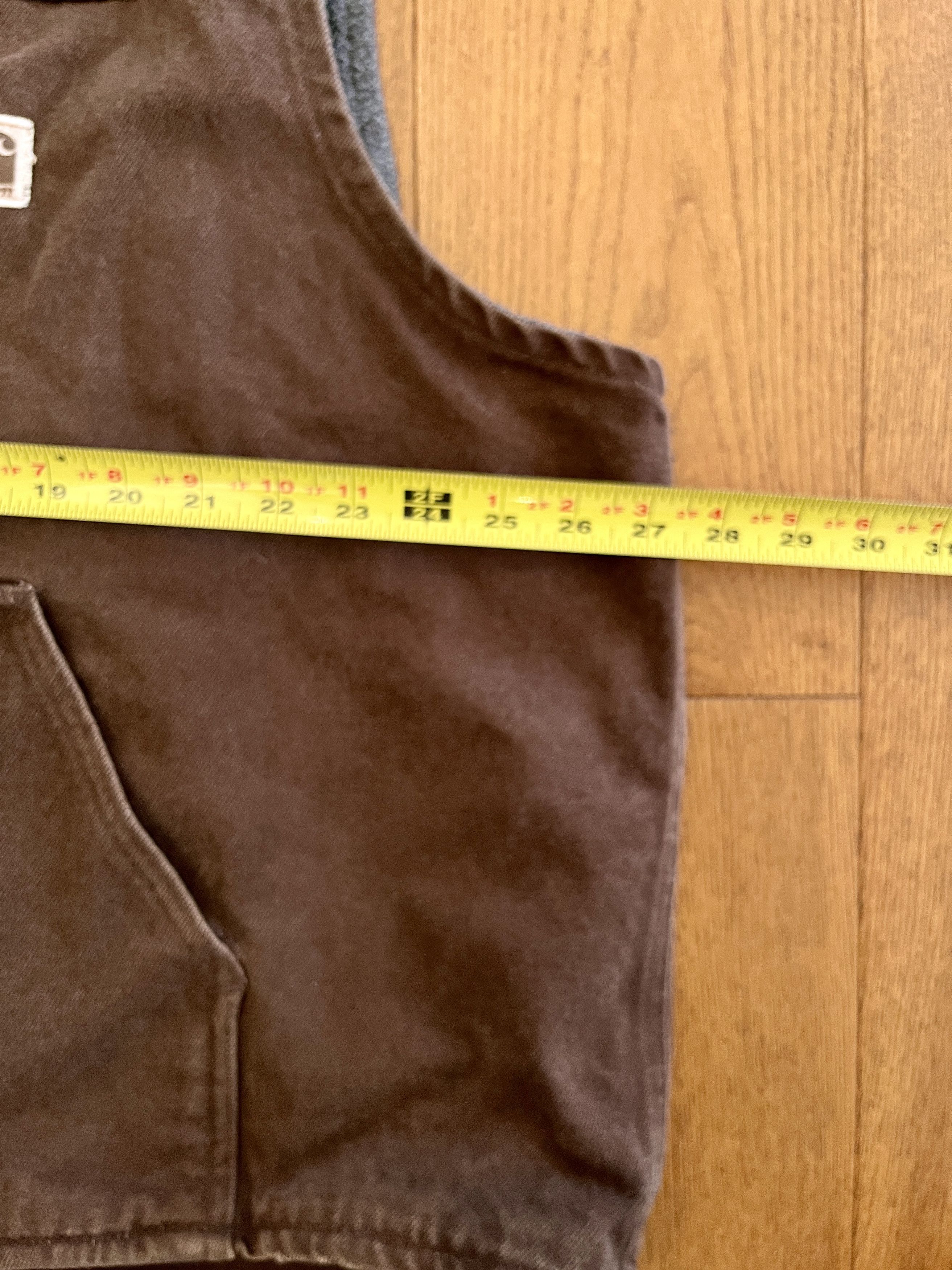 Carhartt Vintage Carhartt USA Made V19 Brown Sandstone Vest 3XL Size US XXL / EU 58 / 5 - 8 Thumbnail