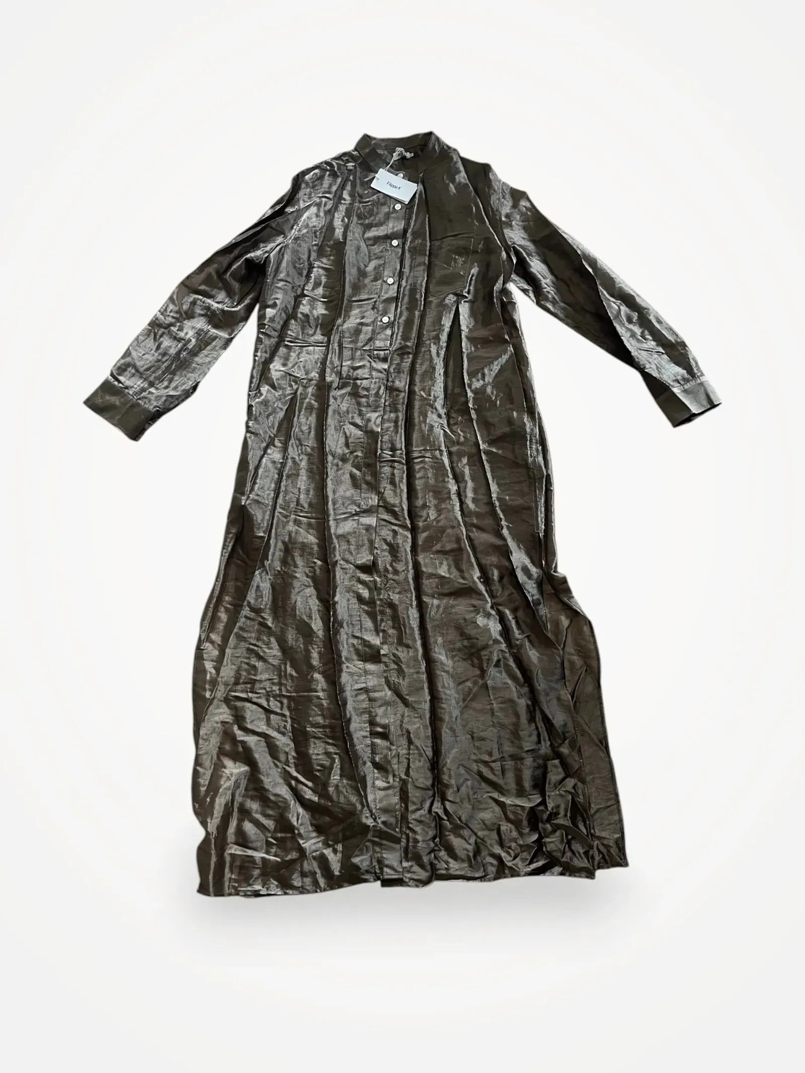 Filippa K Filippa K Arden metallic shirt Dress Size XS / US 0-2 / IT 36-38 - 1 Thumbnail