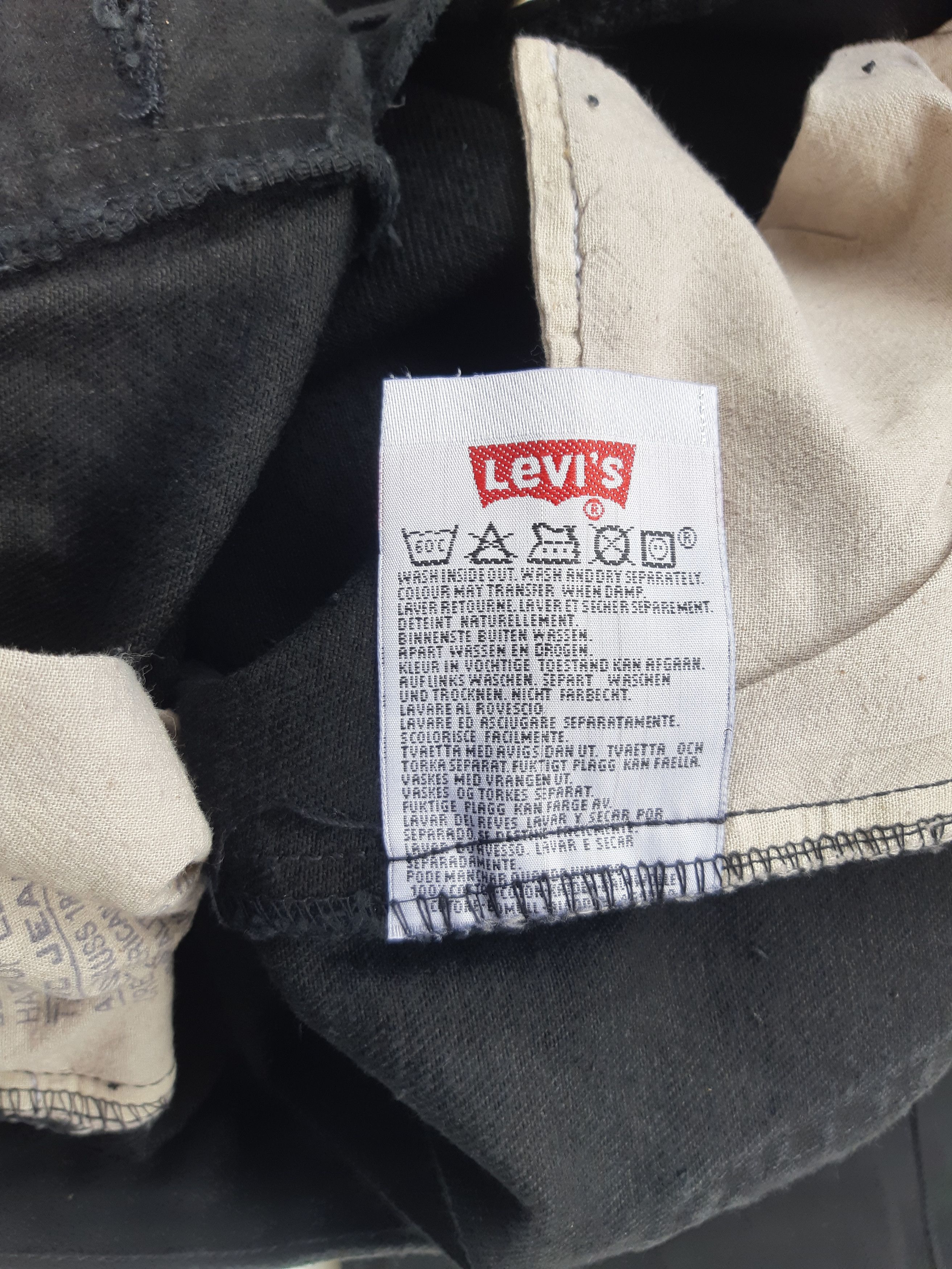 Levi's Vintage 90s LEVIS 501 Original Fit USA size W29/L36 NWT Size 29" - 8 Thumbnail