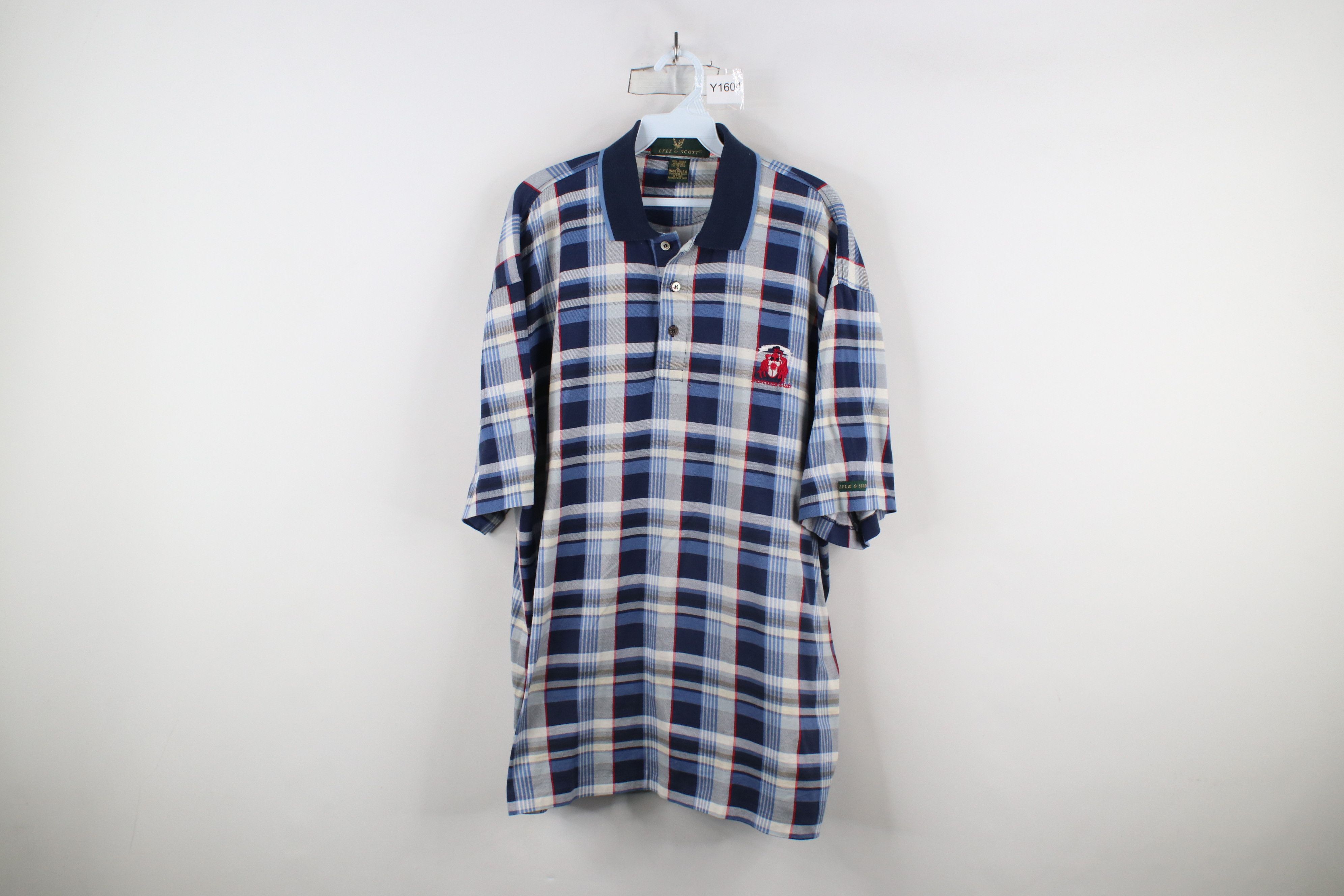 Vintage Vintage 90s Streetwear Spell Inverness Club Golf Polo USA Size US XL / EU 56 / 4 - 1 Thumbnail