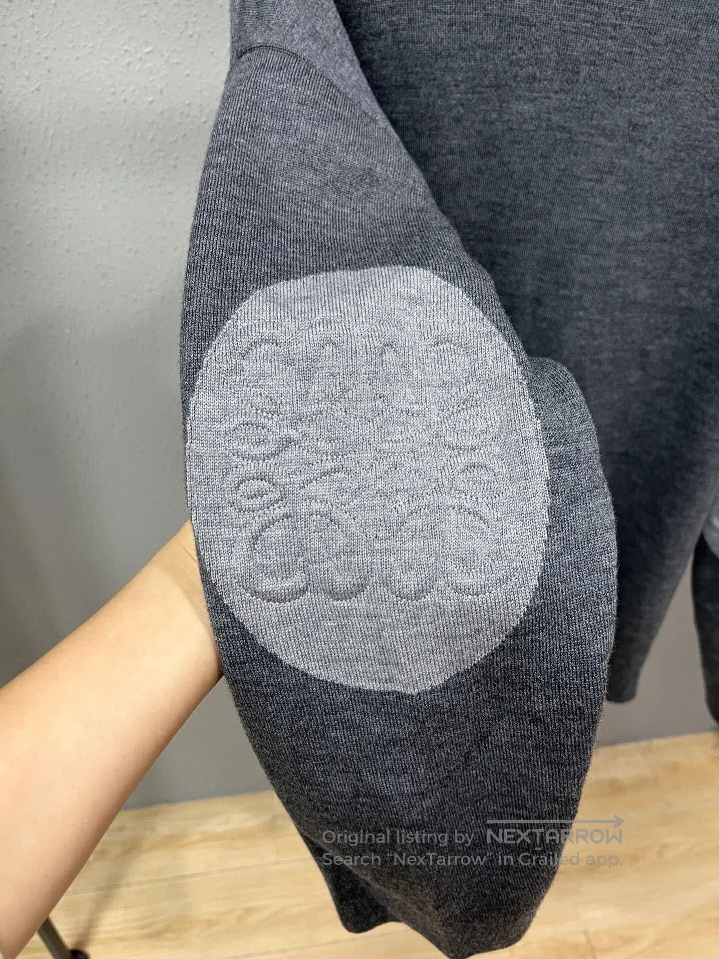 Loewe gray wool knit sweater from Loewe. Size US XXL / EU 58 / 5 - 3 Thumbnail