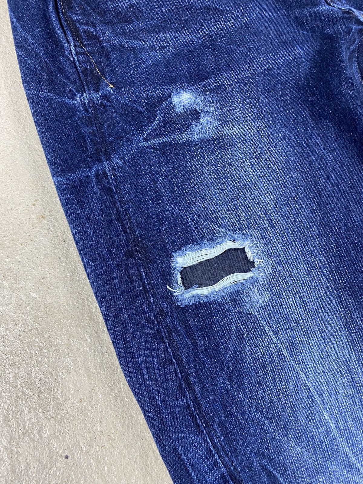 G-Star Distressed G Star Raw 3d Denim Pants Patchwork Japan Size US 30 / EU 46 - 6 Thumbnail