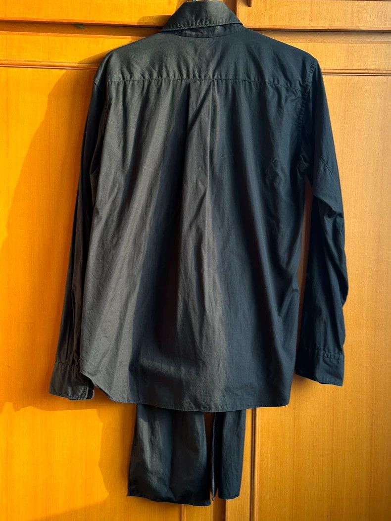 Comme des Garcons Comme Des Garcons Dark Black Strap Shirt Size US S / EU 44-46 / 1 - 4 Thumbnail
