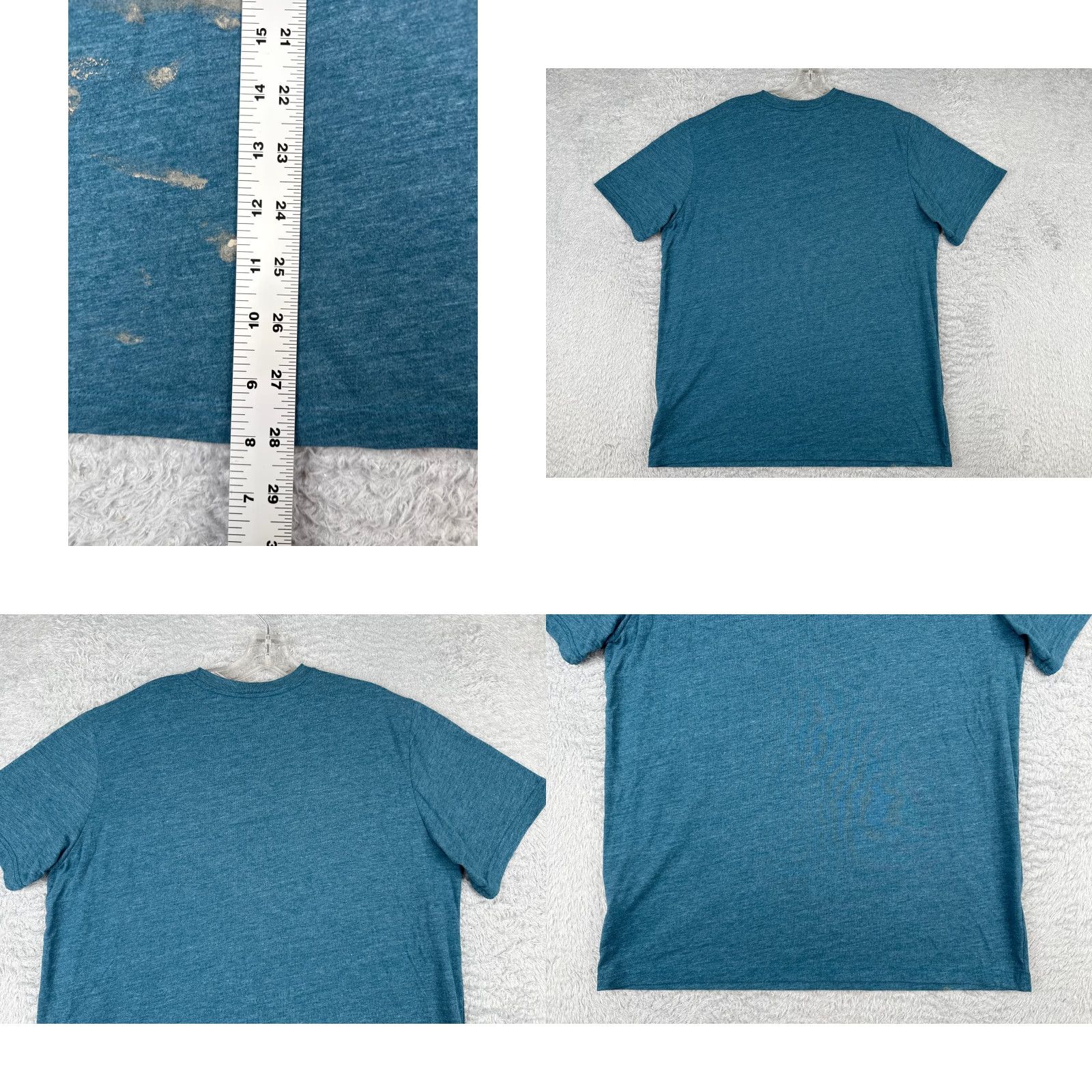 The North Face The North Face Shirt Men L Blue Short Sleeve Crew Neck Poly PAINTER READ Colorful Logo All Seasons Breathable Regular Fit - Color Blue Mens T-Shirt Size US L / EU 52-54 / 3 - 9 Thumbnail