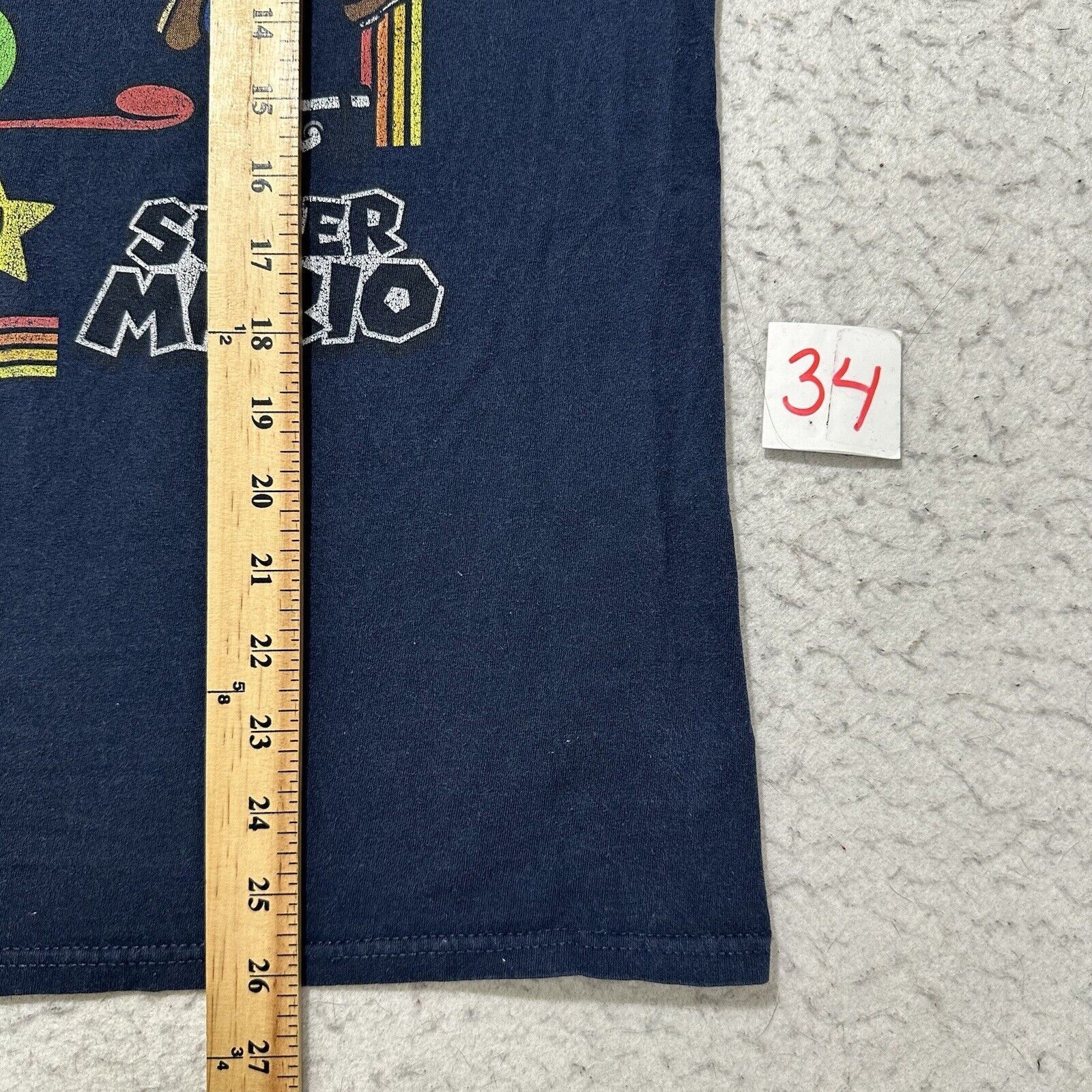 Nintendo Super Mario Medium Navy Blue Mario Luigi Graphic T Shirt Size US M / EU 48-50 / 2 - 10 Thumbnail