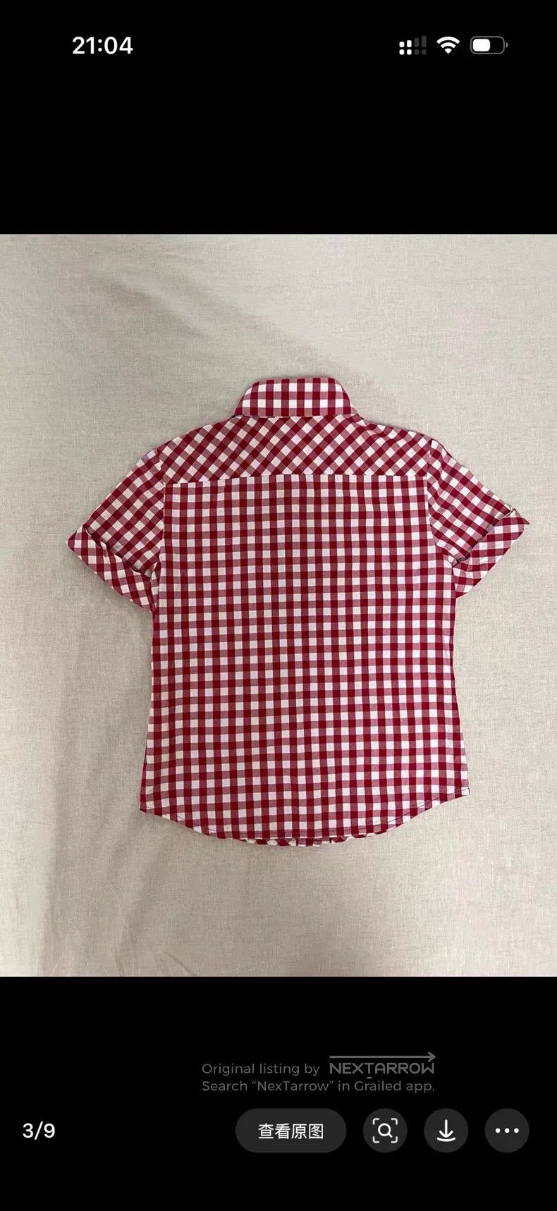 Vivienne Westwood Vivienne Westwood Red and white plaid Peter Pan collar sho Size S / US 4 / IT 40 - 2 Thumbnail