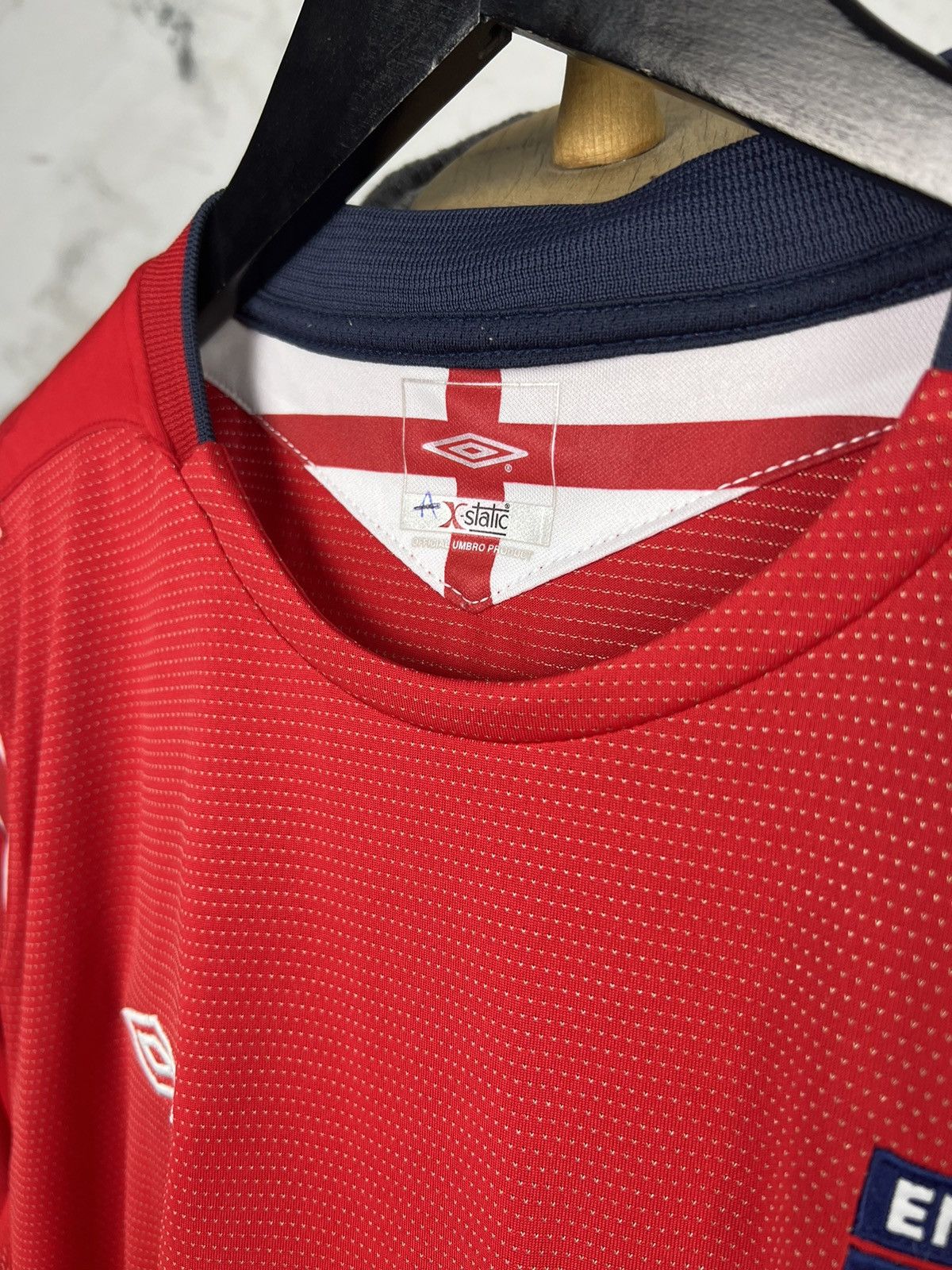 Umbro Vintage 2004 - 2006 Umbro England Jersey Shirt Size L - XL Size US XL / EU 56 / 4 - 4 Thumbnail