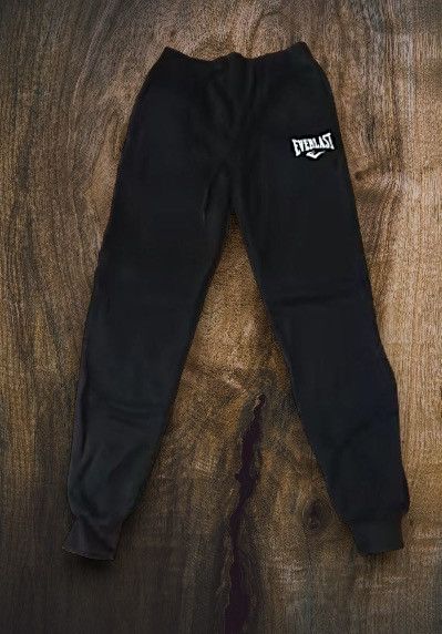 Everlast Black Everlast sweatpants with white embroidered logo Size US 33 - 2 Thumbnail