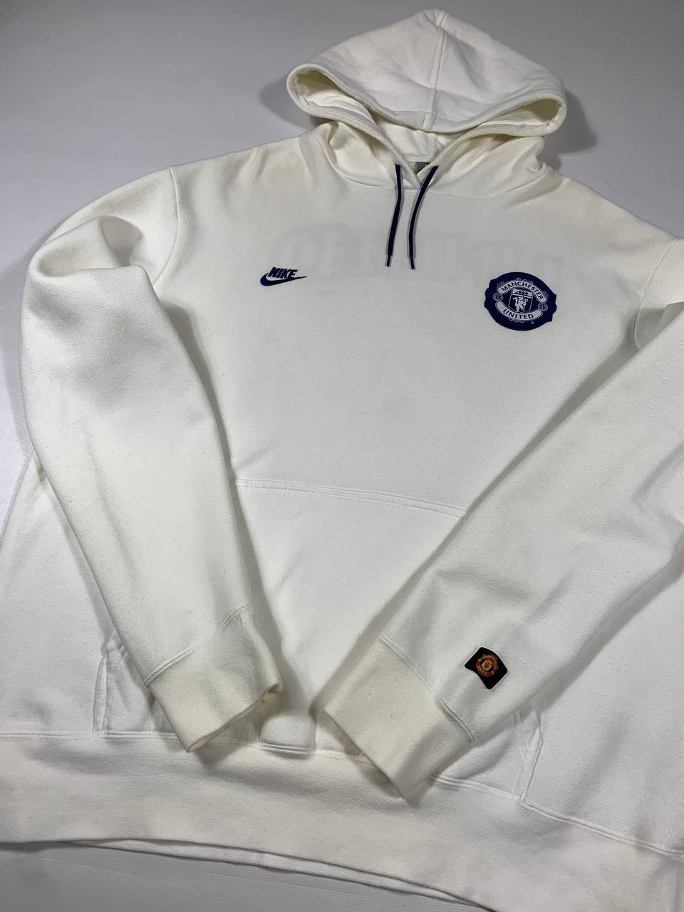 Nike Nike Manchester United Vintage Soccer Hoodie Y2K Size US XXL / EU 58 / 5 - 4 Thumbnail