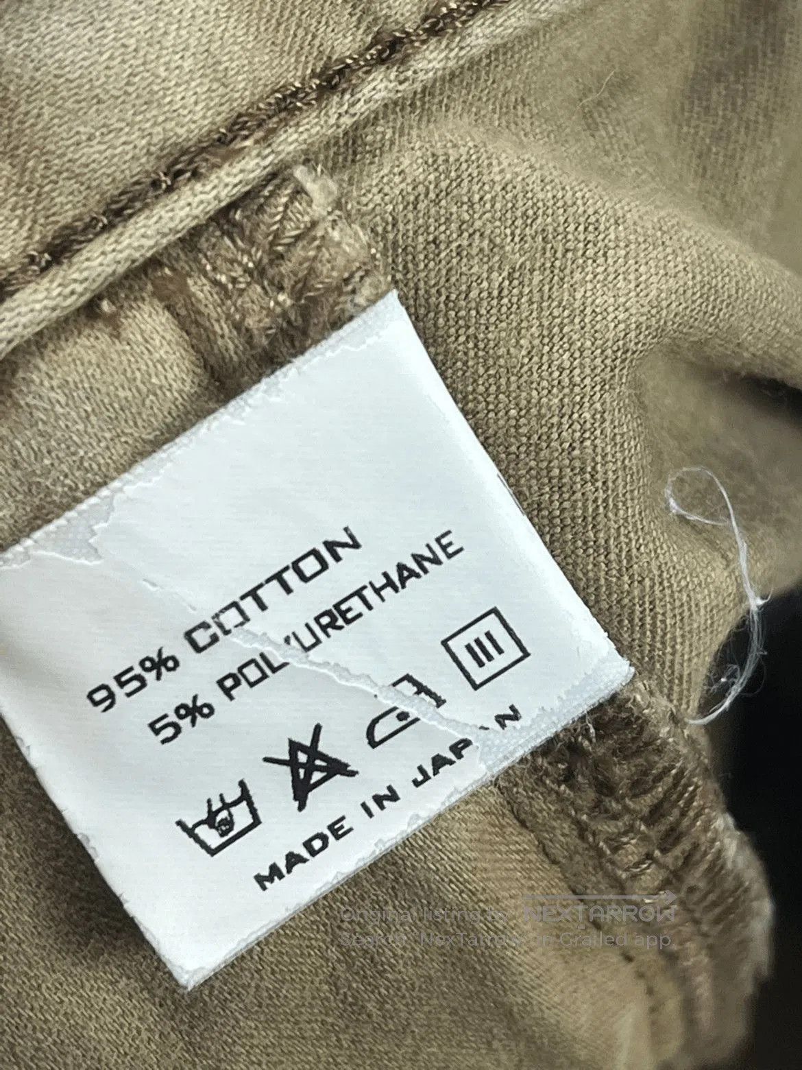Number (N)ine Sz 3 Number Nine 05SS Size Zipper Trousers. Size US 30 / EU 46 - 5 Thumbnail