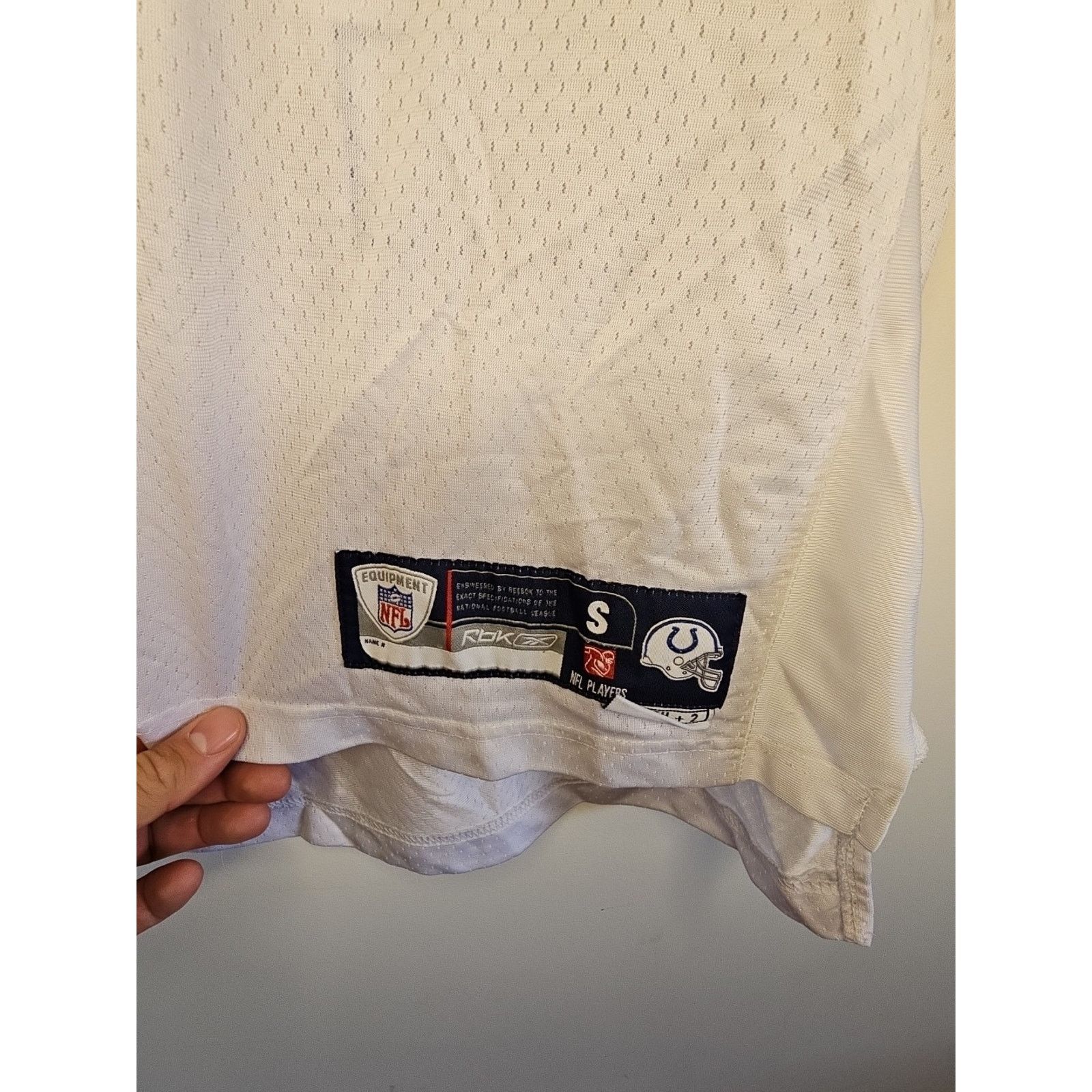 Reebok Dallas Clark #44 Reebok Jersey NFL Indianapolis Colts Mens S Size US S / EU 44-46 / 1 - 3 Thumbnail