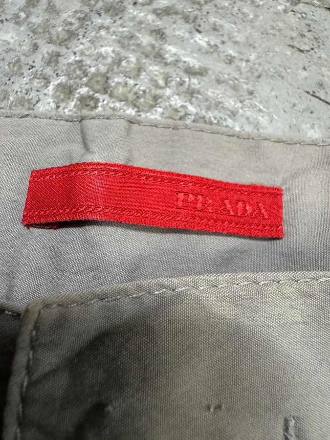 Prada × Vintage SS2008 Prada Grey Wide Short Size US 32 / EU 48 - 8 Thumbnail