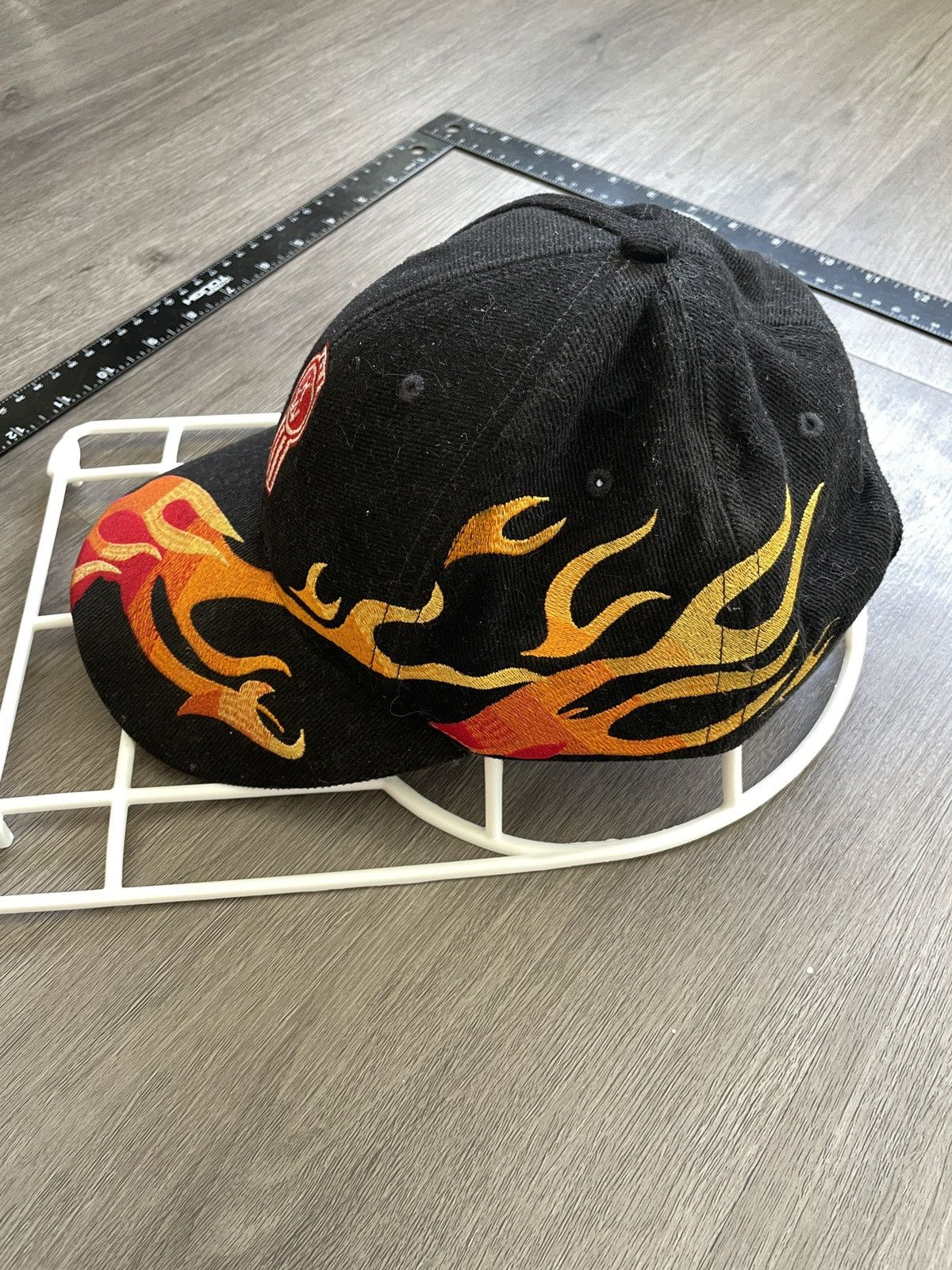 Vintage Y2K Kenworth Trucks Company “Flames” Logo Hat (Sz. OS) Size ONE SIZE - 4 Thumbnail