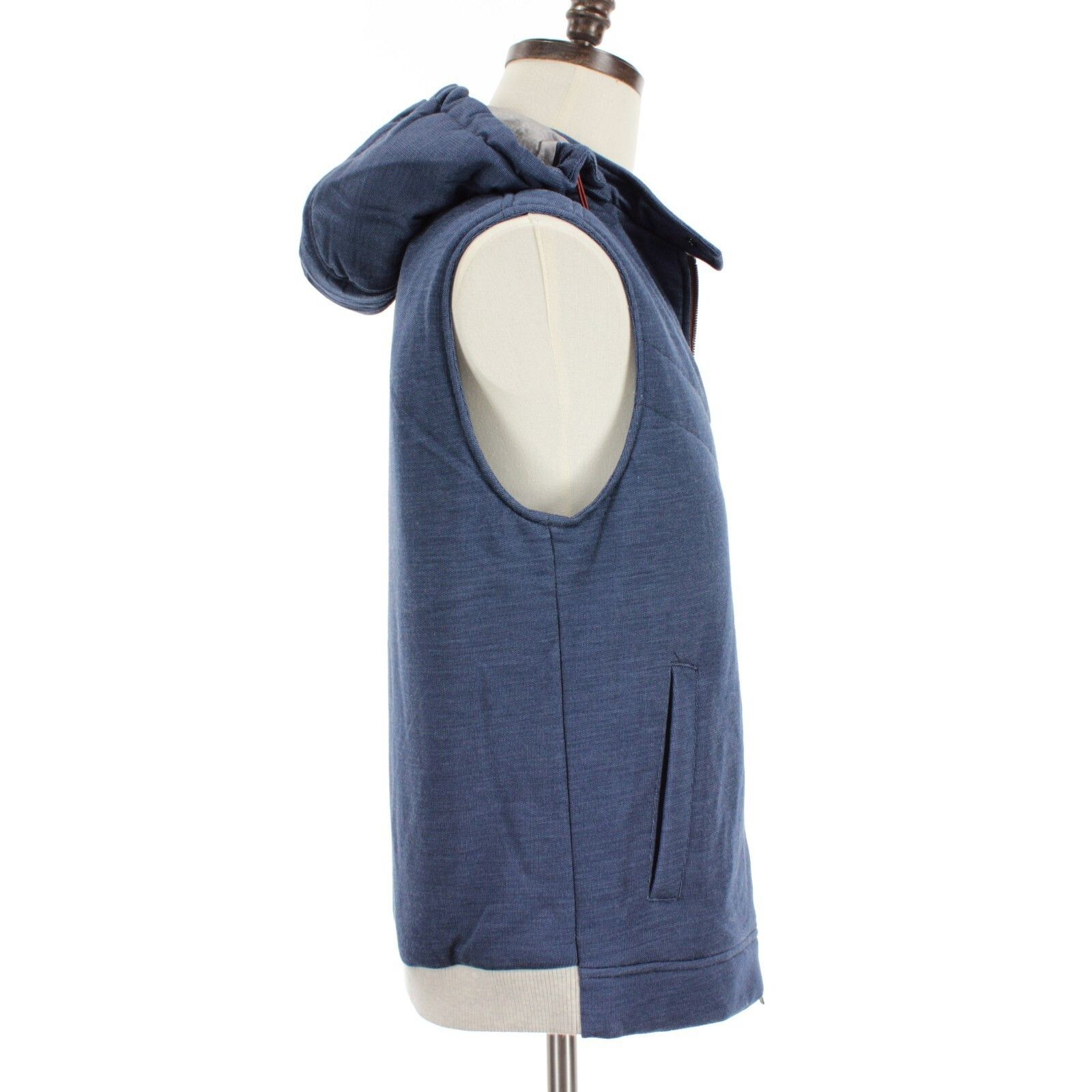 Luciano Barbera Luciano Barbera Vest Size M US In Blue Wool Size US M / EU 48-50 / 2 - 3 Thumbnail