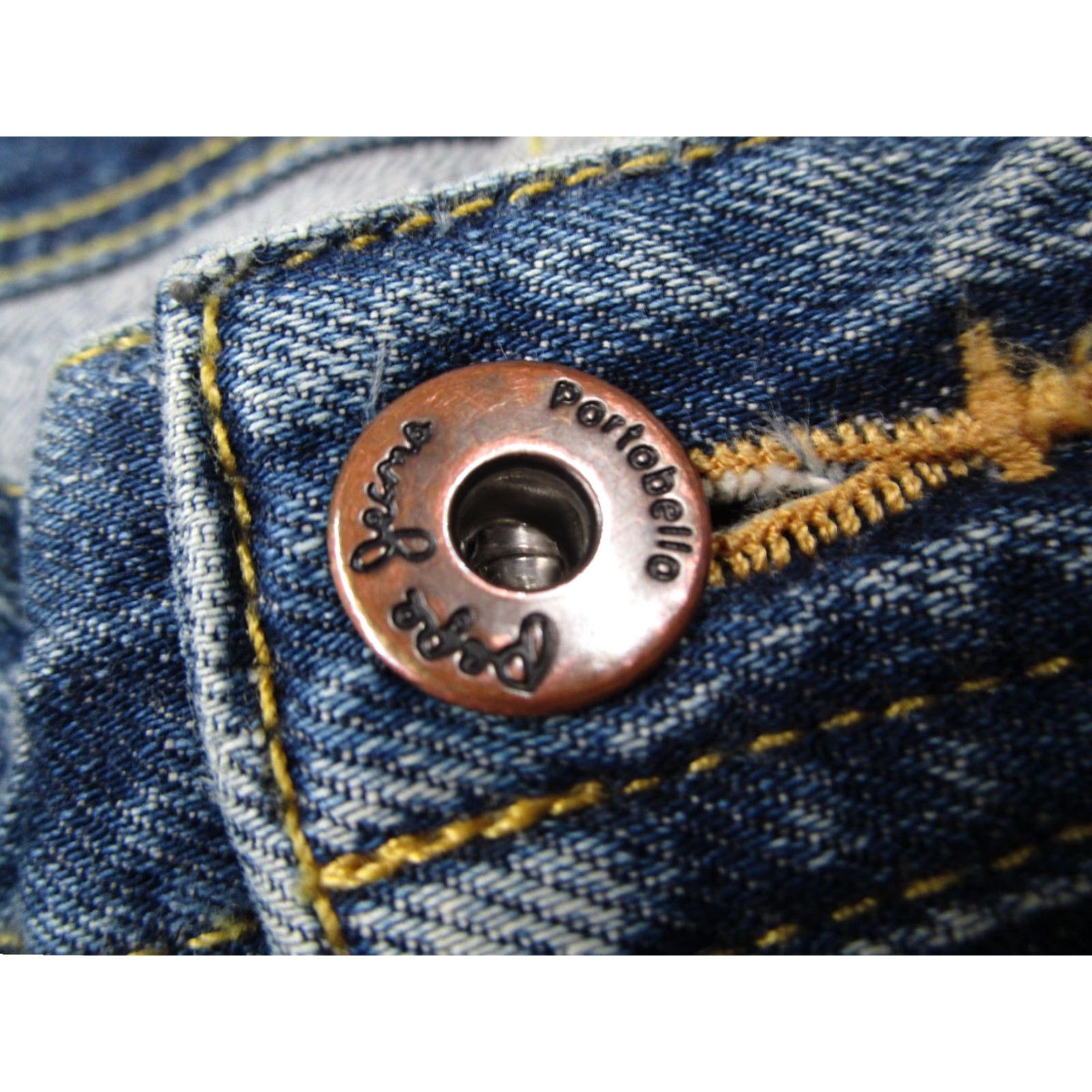 Pepe Jeans Pepe Jeans Portobello Jeans Men 36x30 Blue Denim Button Fly Straight Vintage Size US 36 / EU 52 - 5 Thumbnail