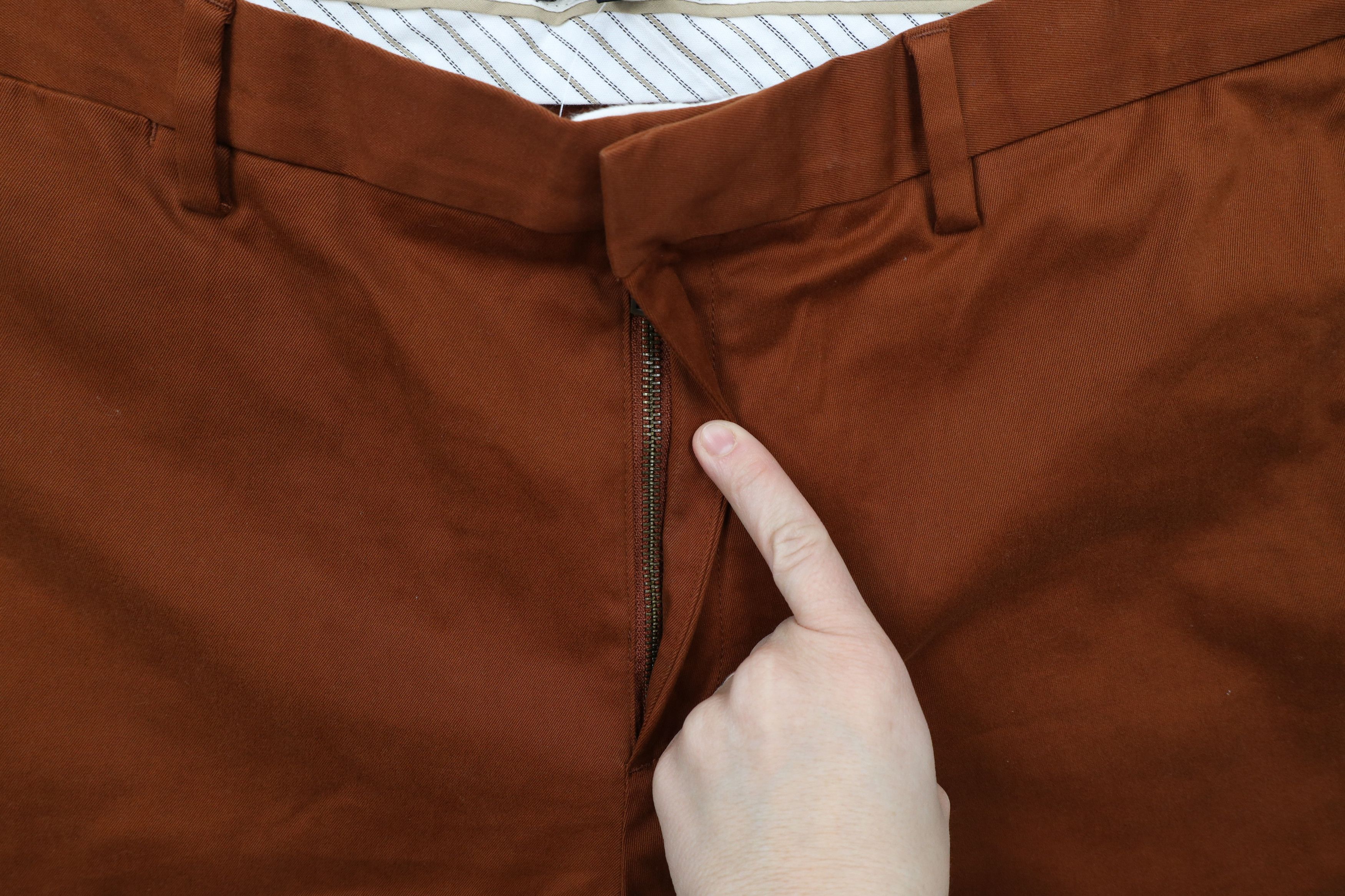 Banana Republic × Vintage New Banana Republic Fit Rapid Movement Chino Pants Orange Size US 38 / EU 54 - 5 Thumbnail