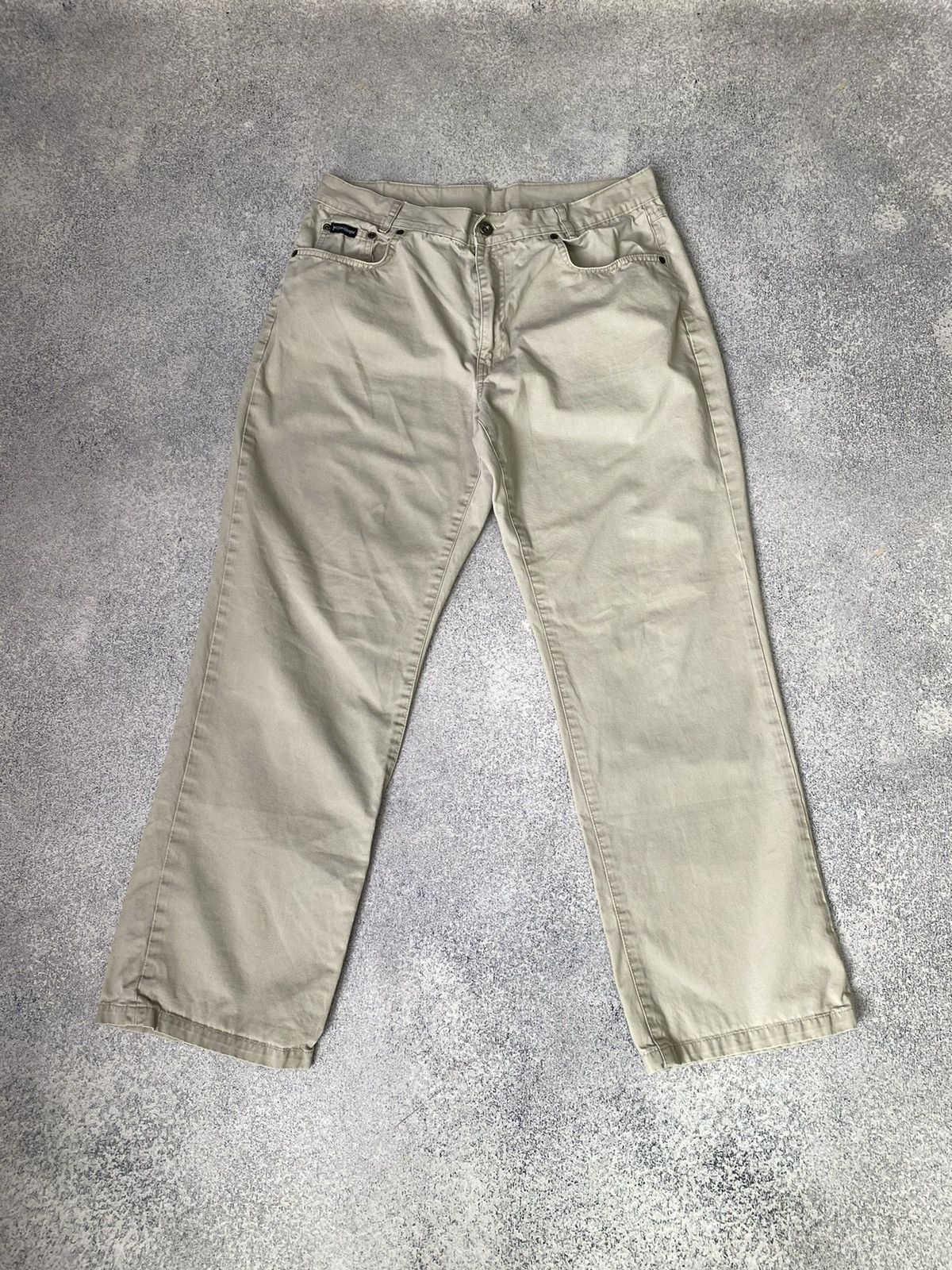 Designer × Vintage × Yves Saint Laurent Vintage Yves Saint Laurent Pants Trousers Embroidered Logo Size US 32 / EU 48 - 5 Thumbnail