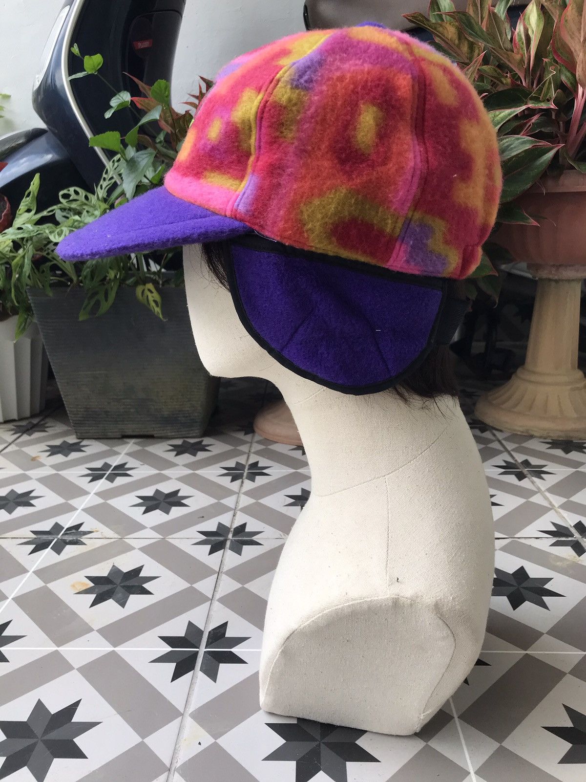 Ellesse × Japanese Brand VINTAGE ELLESSE EAR FLAP CAP HAT Size ONE SIZE - 18 Thumbnail