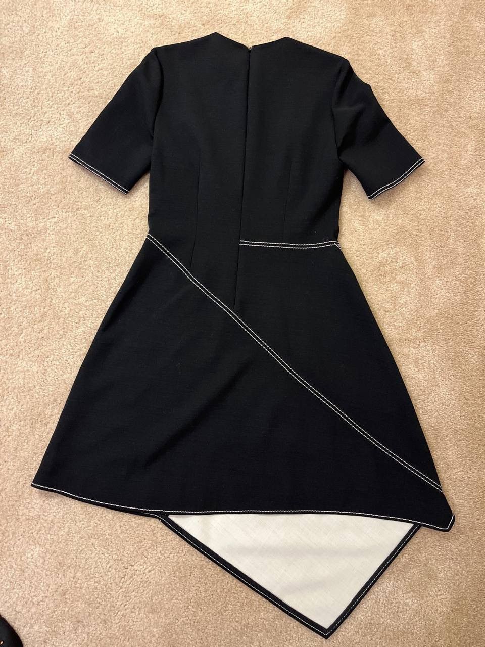 Stella McCartney Stella McCartney Topstitch Asymmetrical Dress Size M / US 6-8 / IT 42-44 - 6 Thumbnail
