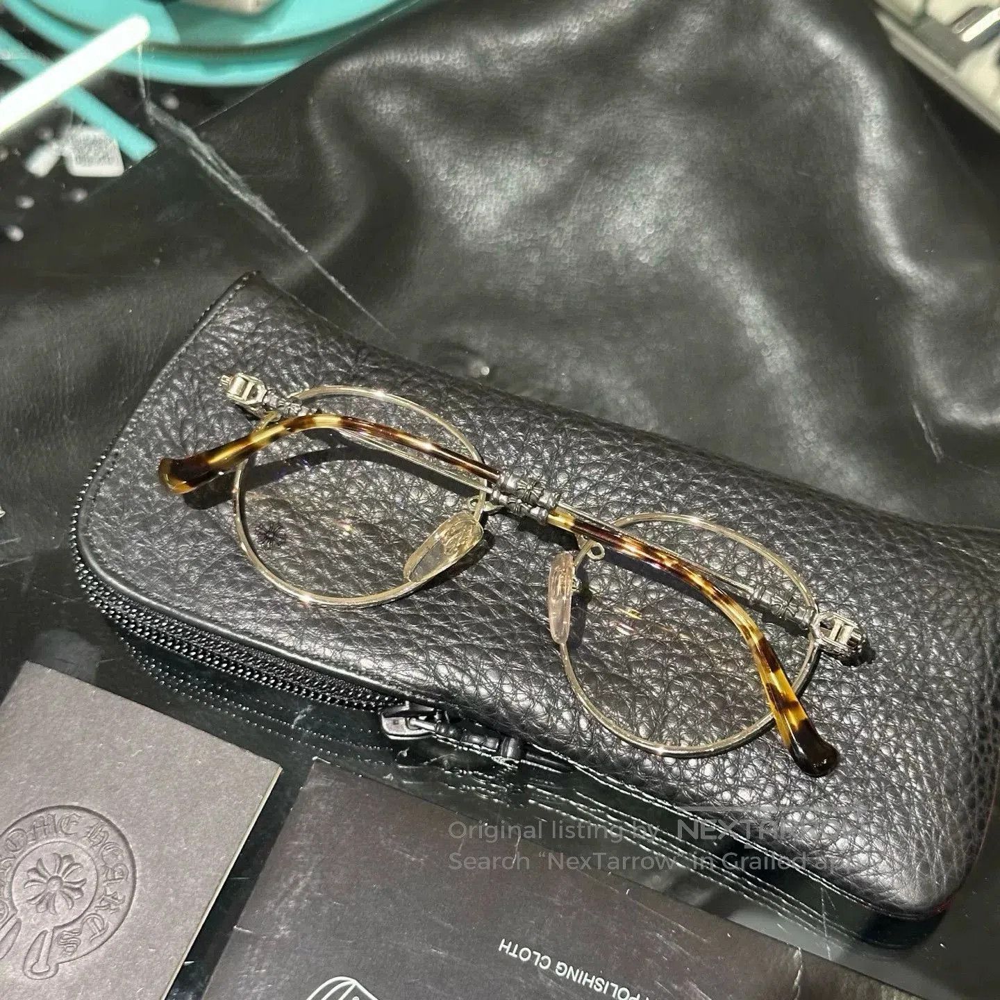 Chrome Hearts Chrome Hearts BUBBA-A Eyeglasses Frame. Size ONE SIZE - 3 Thumbnail