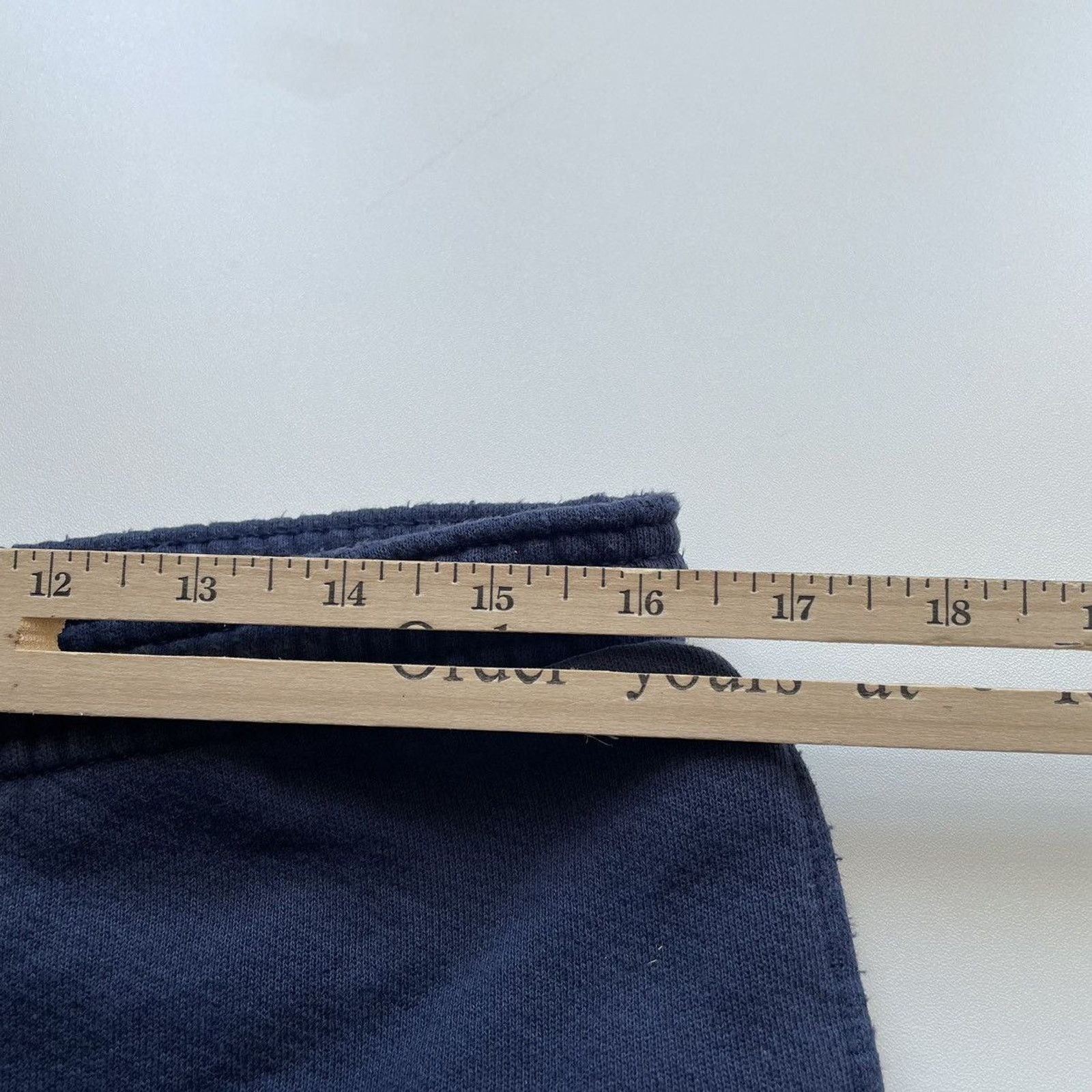 Nike × Vintage Vintage Nike Sportswear Swoosh Sweatpants Medium Navy Rare Size US 31 - 7 Thumbnail