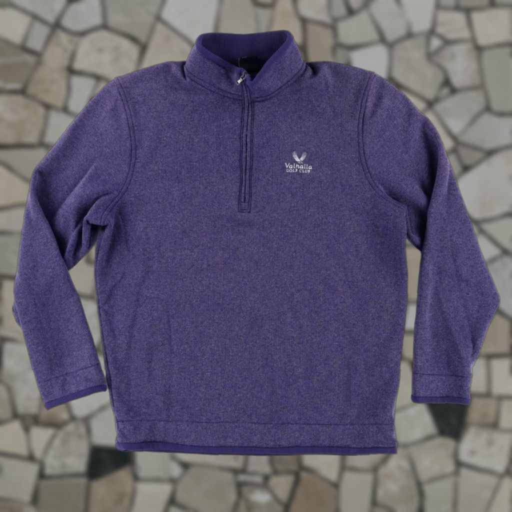 Under Armour Under Armour Valhalla 1/4 Zip Sweater Purple Men's L Shirt Size US L / EU 52-54 / 3 - 1 Thumbnail